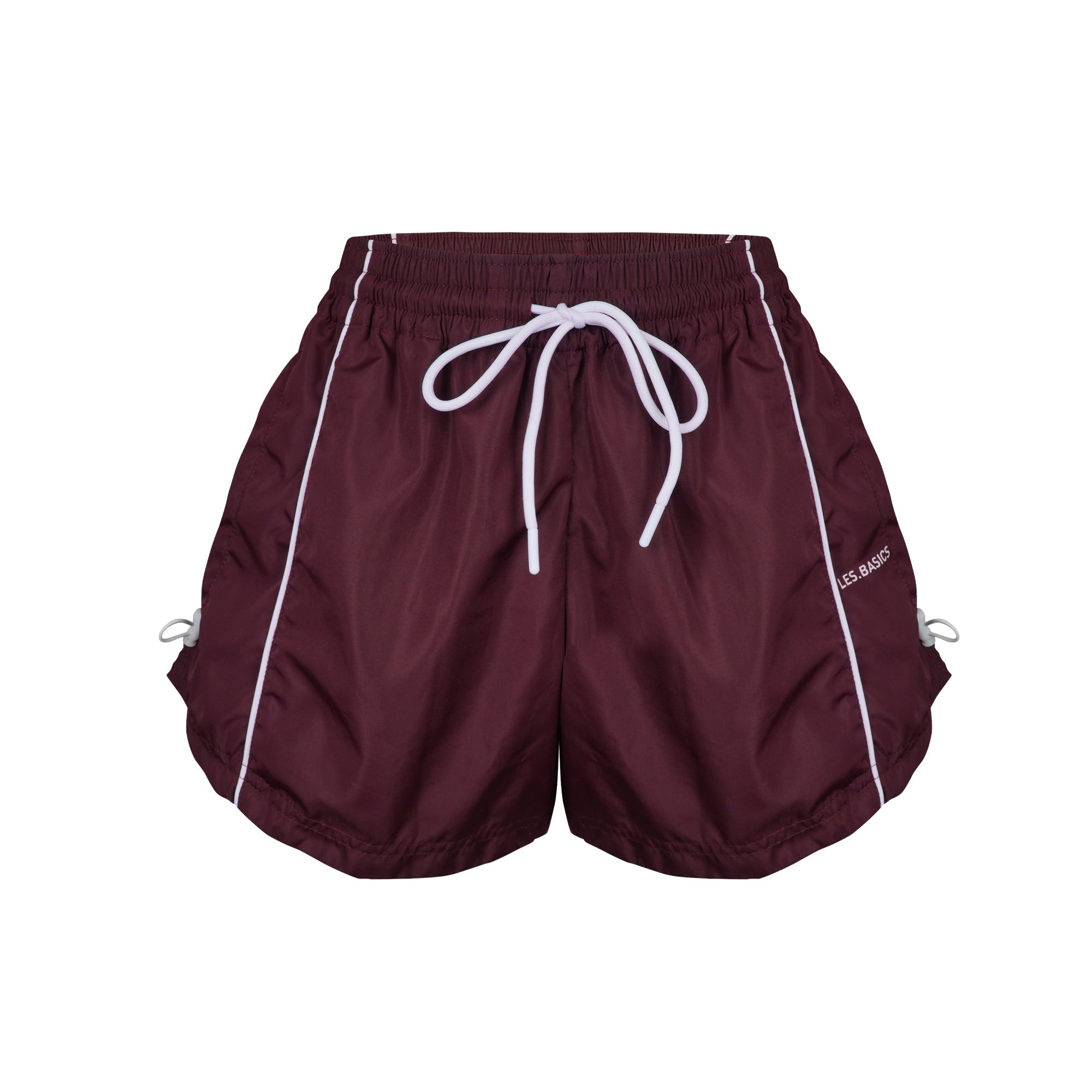 SPORTS SHORTS in BURGUNDY