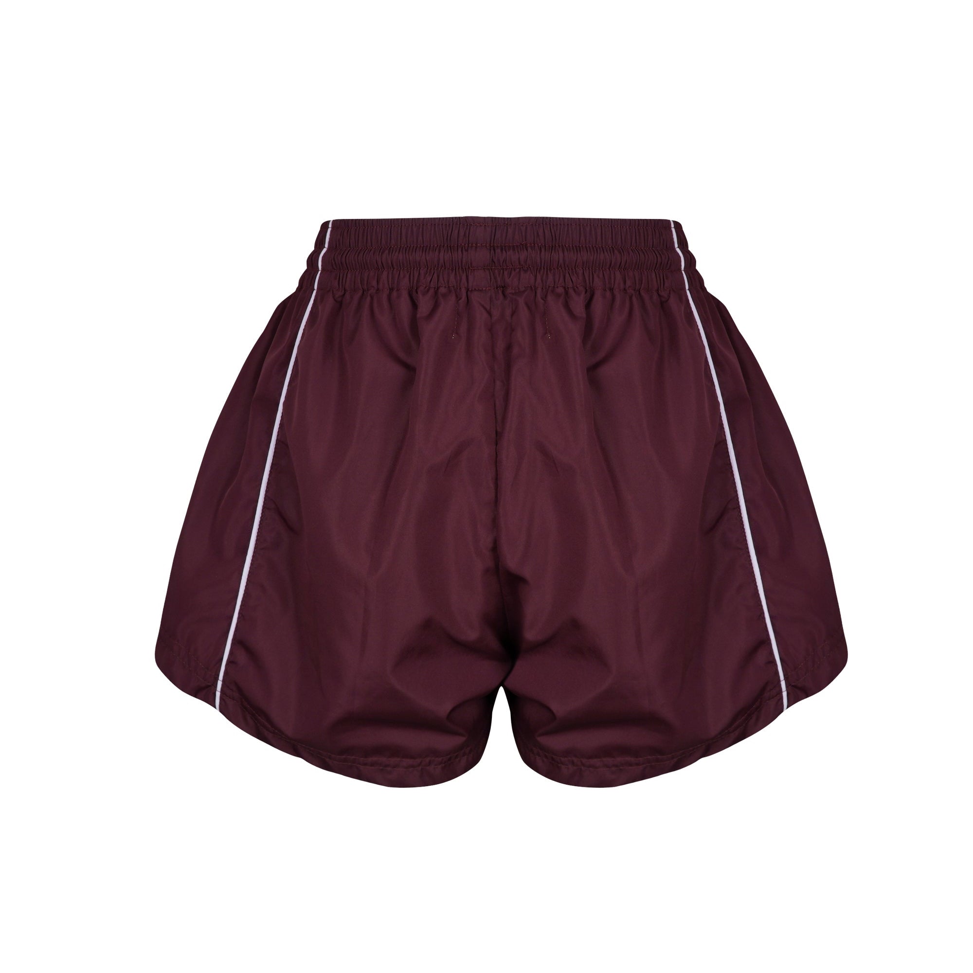SPORTS SHORTS in BURGUNDY