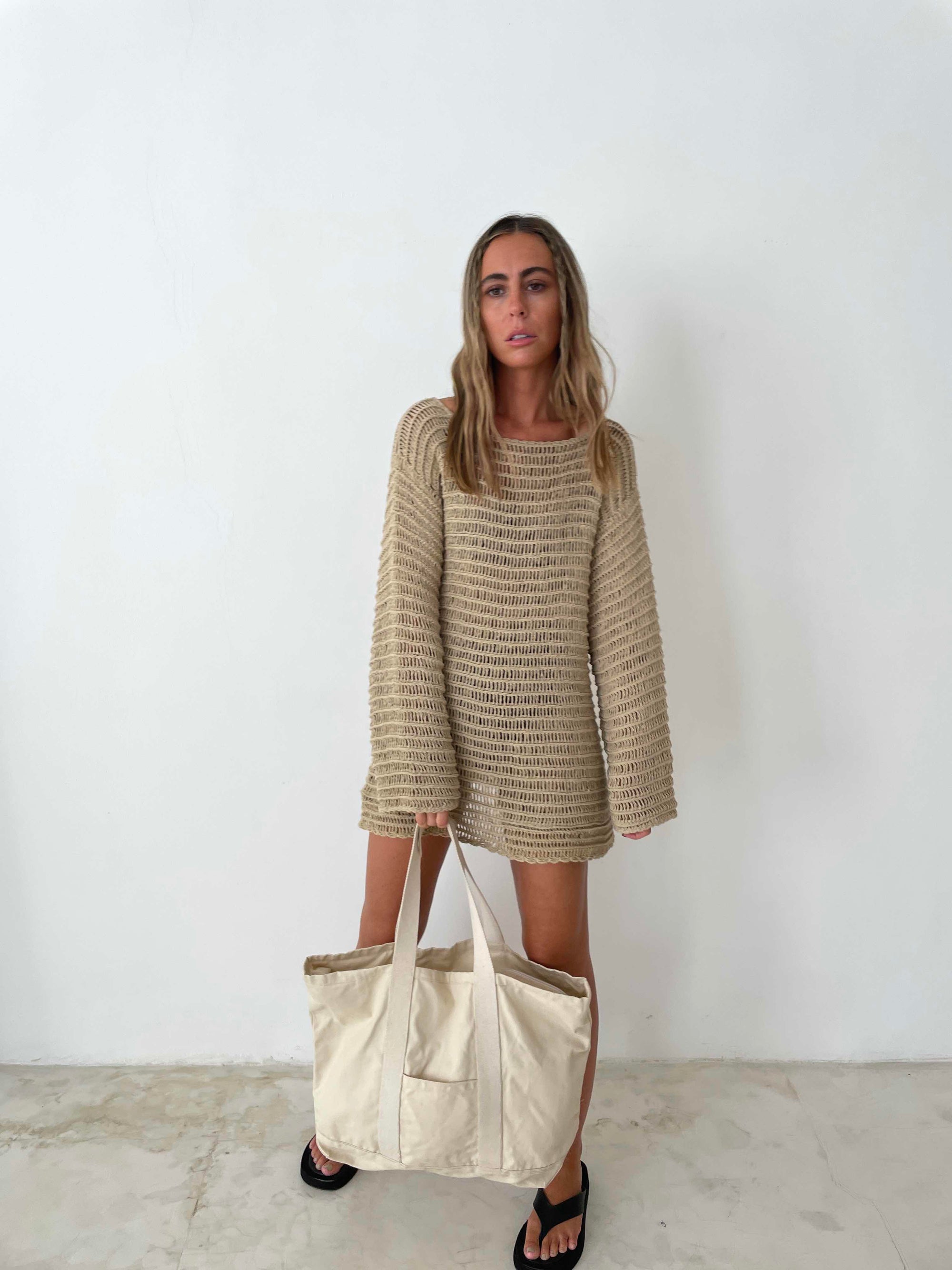 ESSENTIAL TOTE BAG in NATURAL