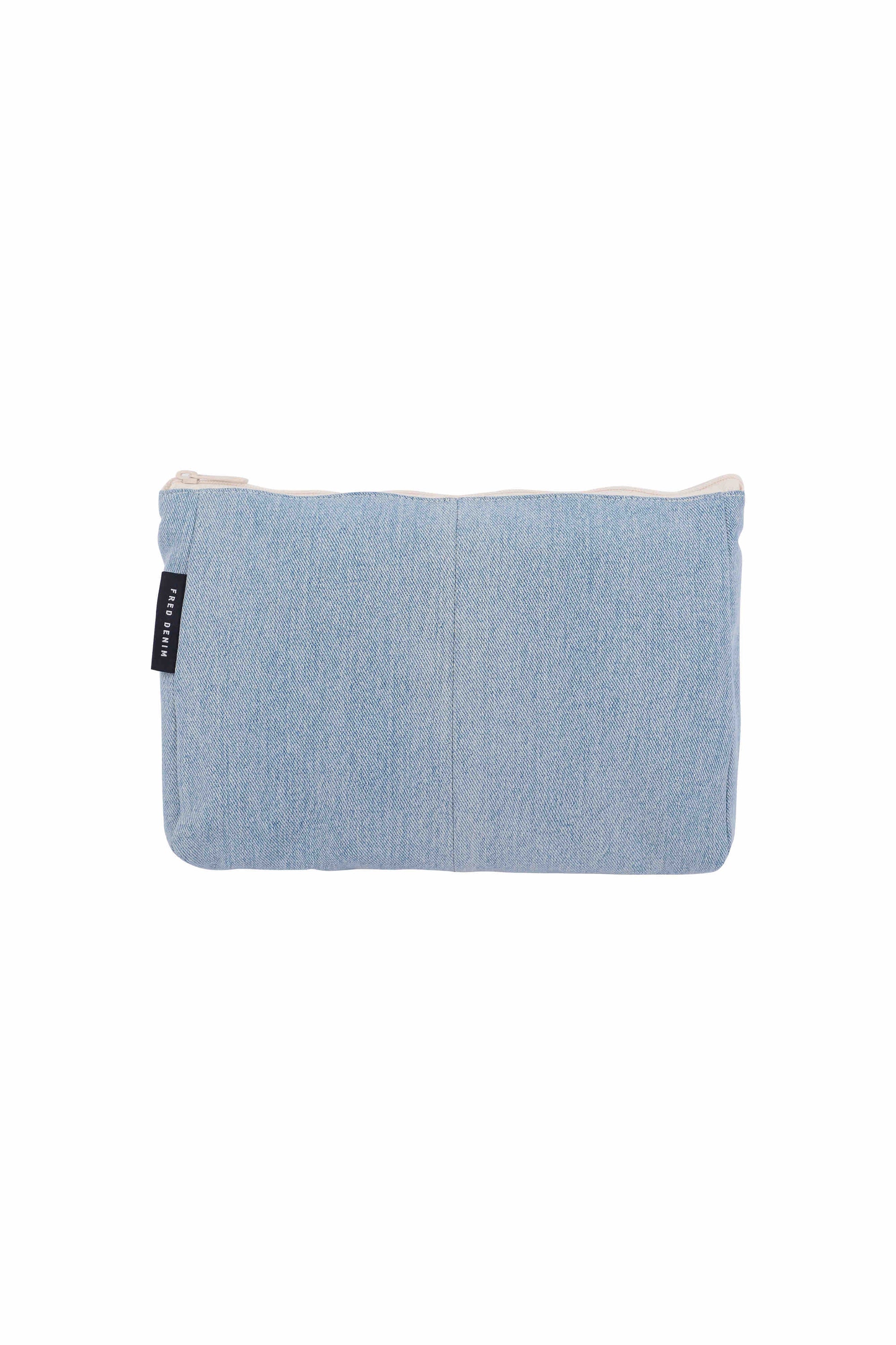 DENIM POUCH in BLUE