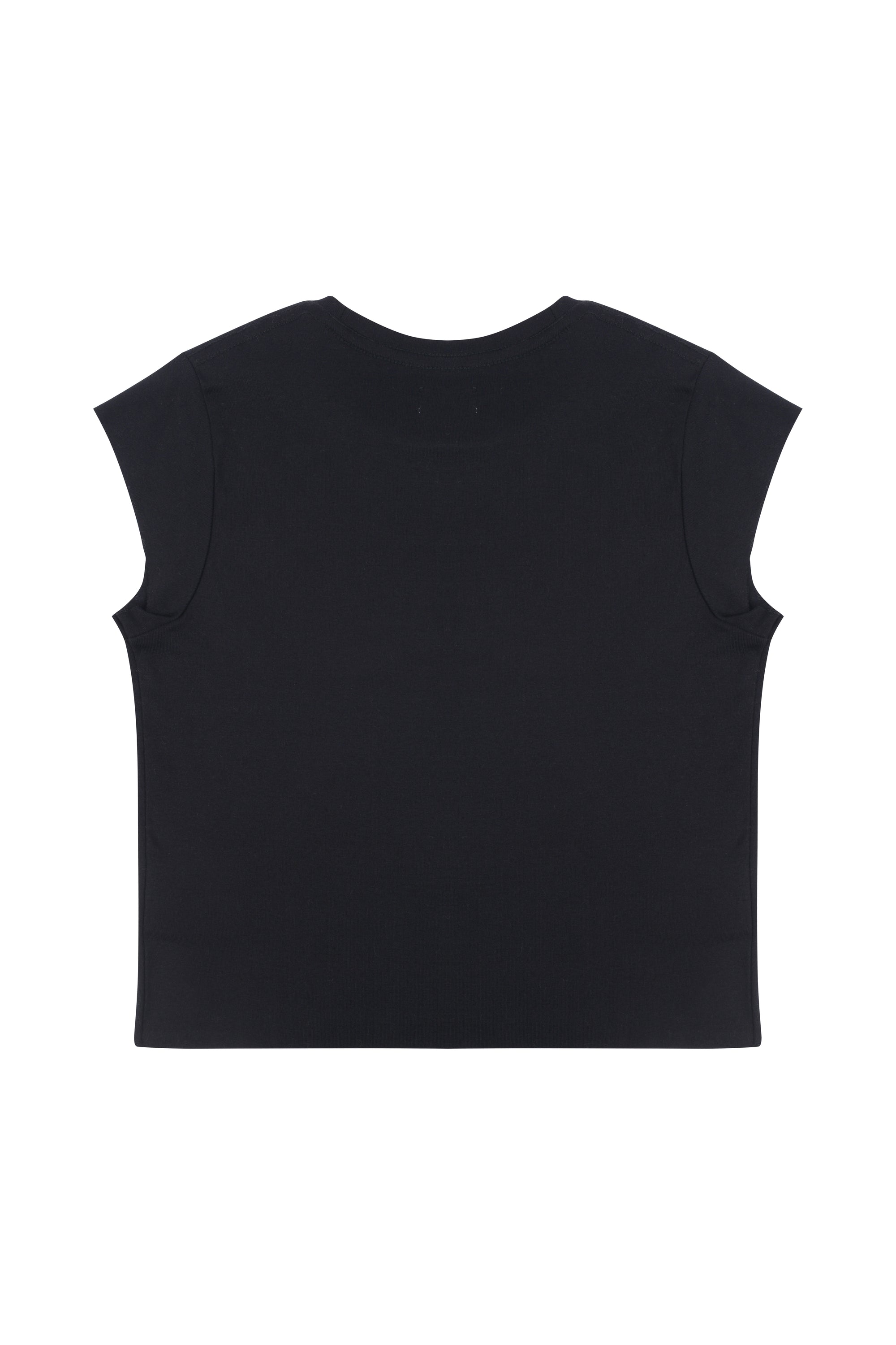 BOXY TEE in BLACK