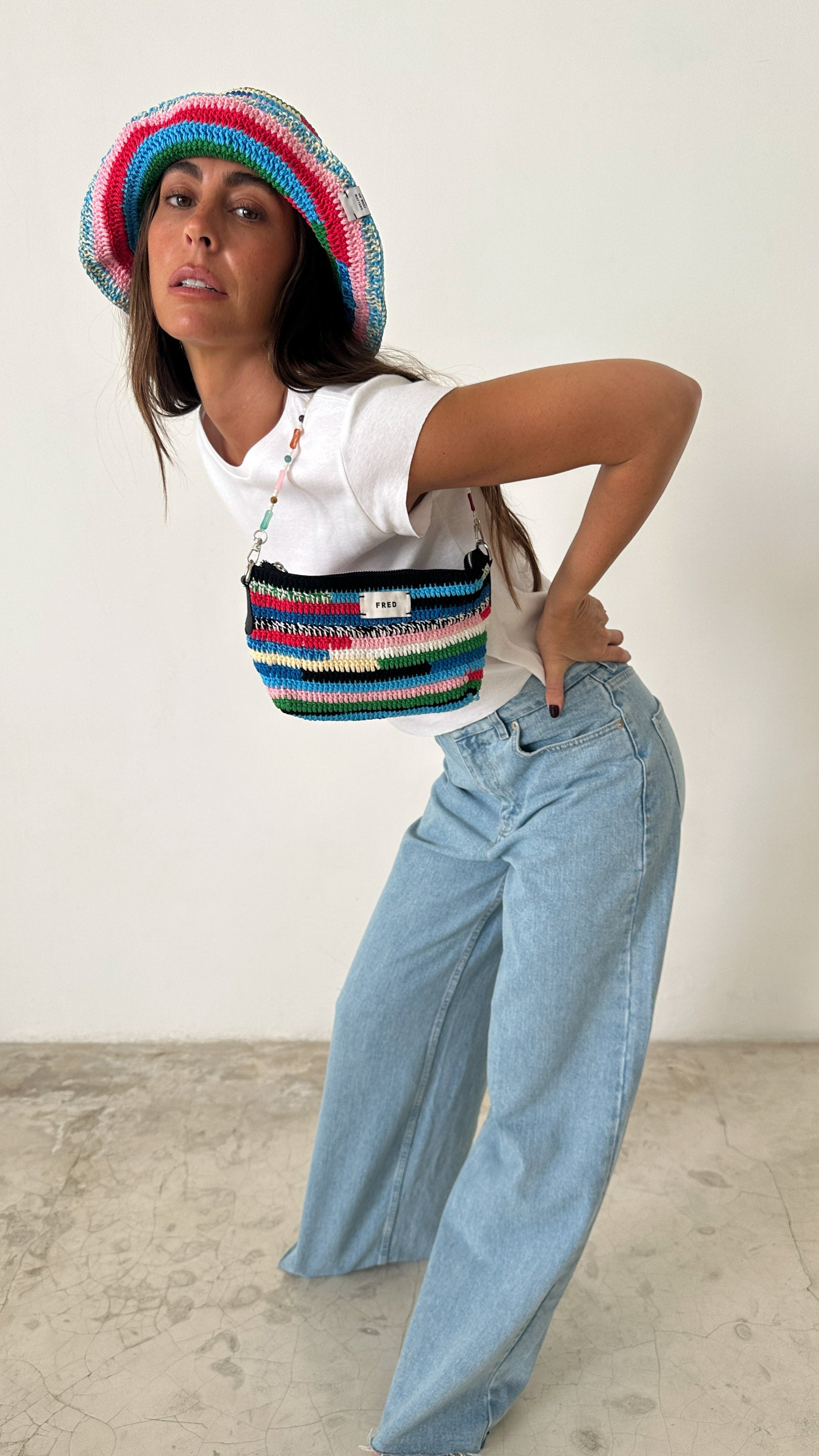 CROCHET BAG in MIXED- PREORDER (3 WEEKS)