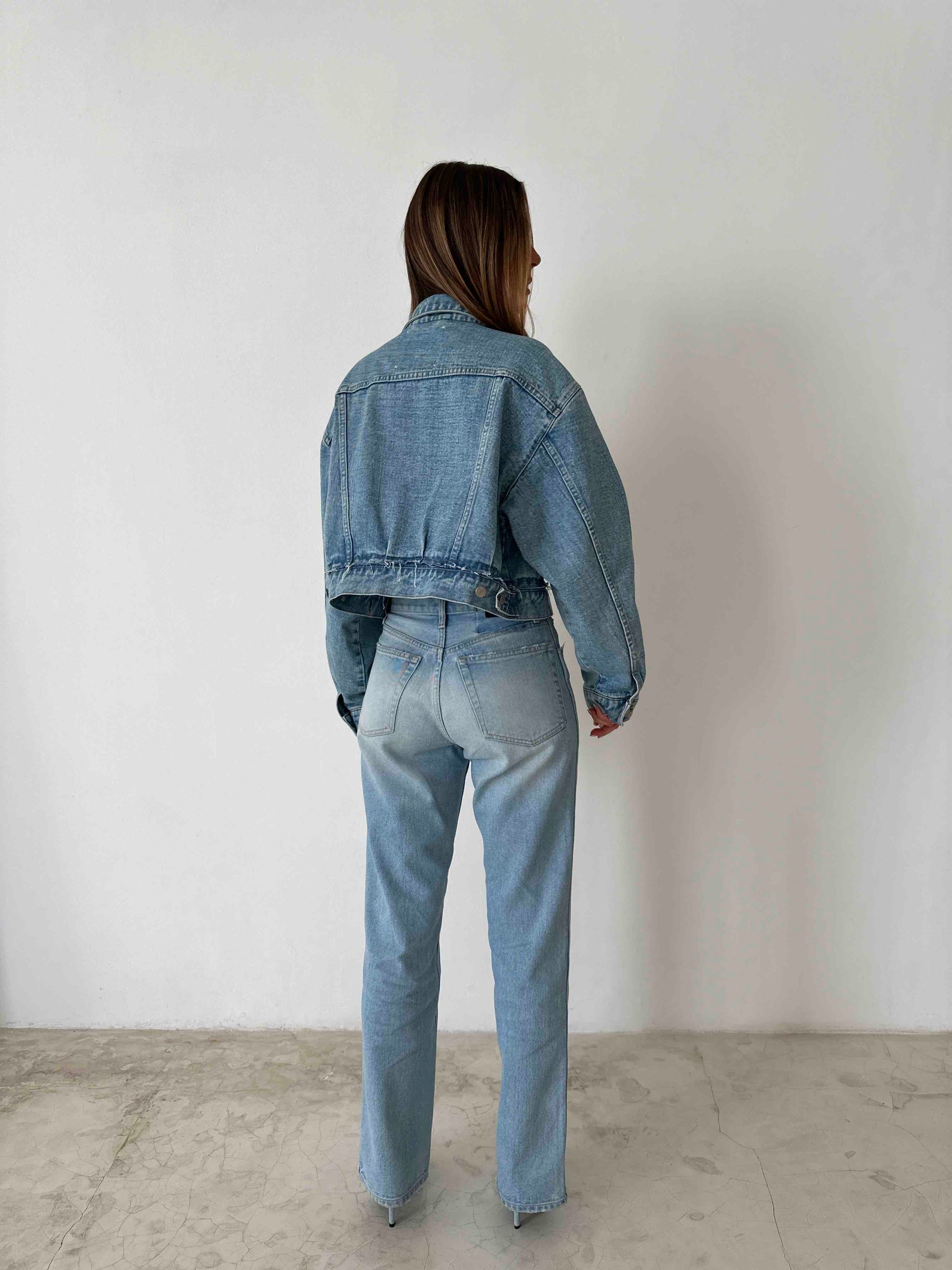 STOCK IN CANADA-JACKET 01 in MEDIUM BLUE