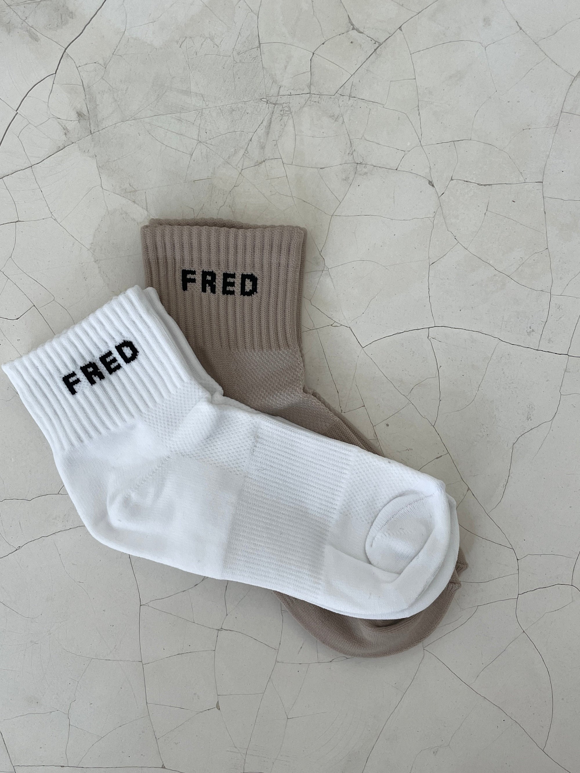 3 PACK FRED MINI SOCKS in SAND