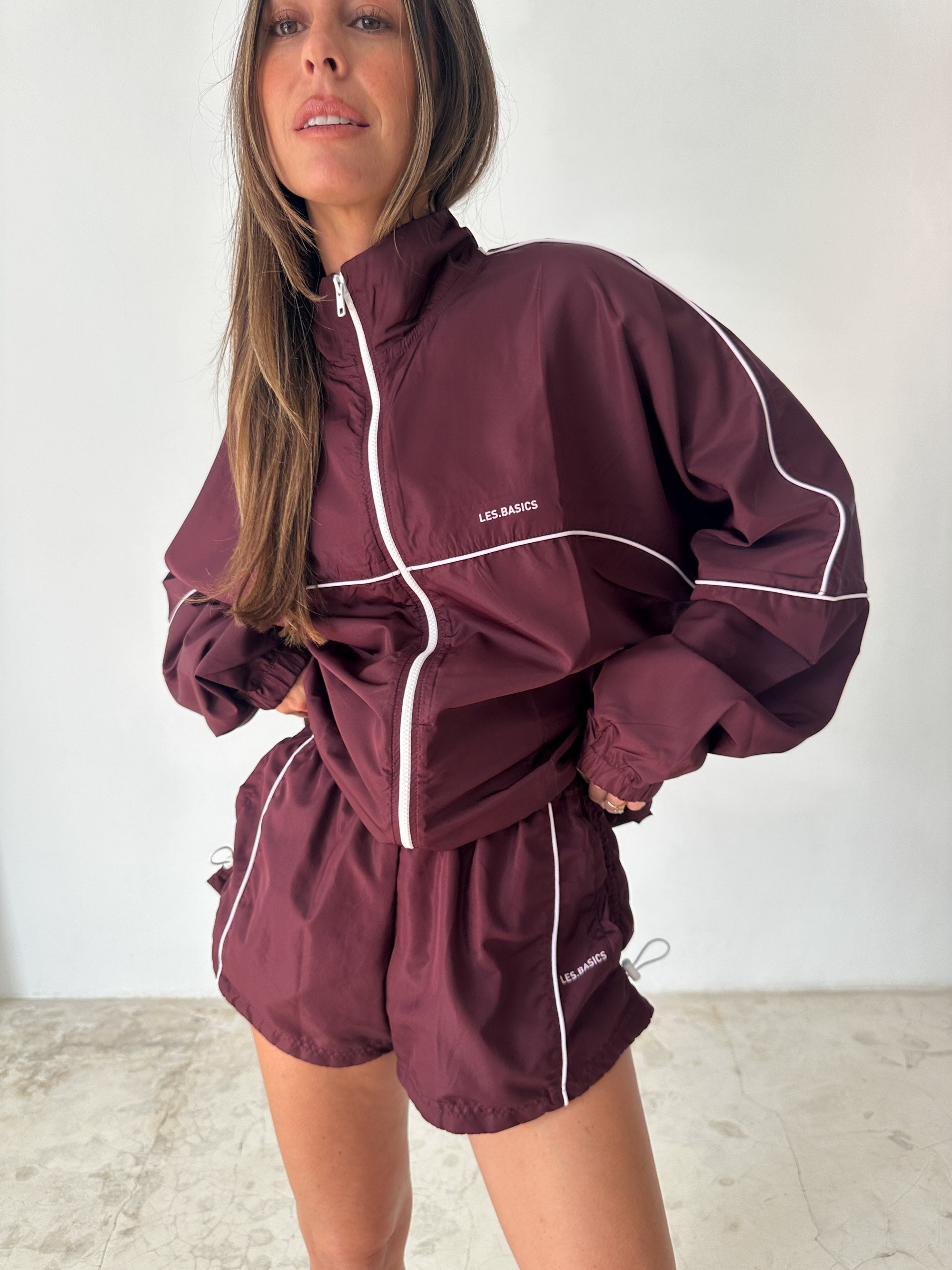 SPORTS JACKET in BURGUNDY