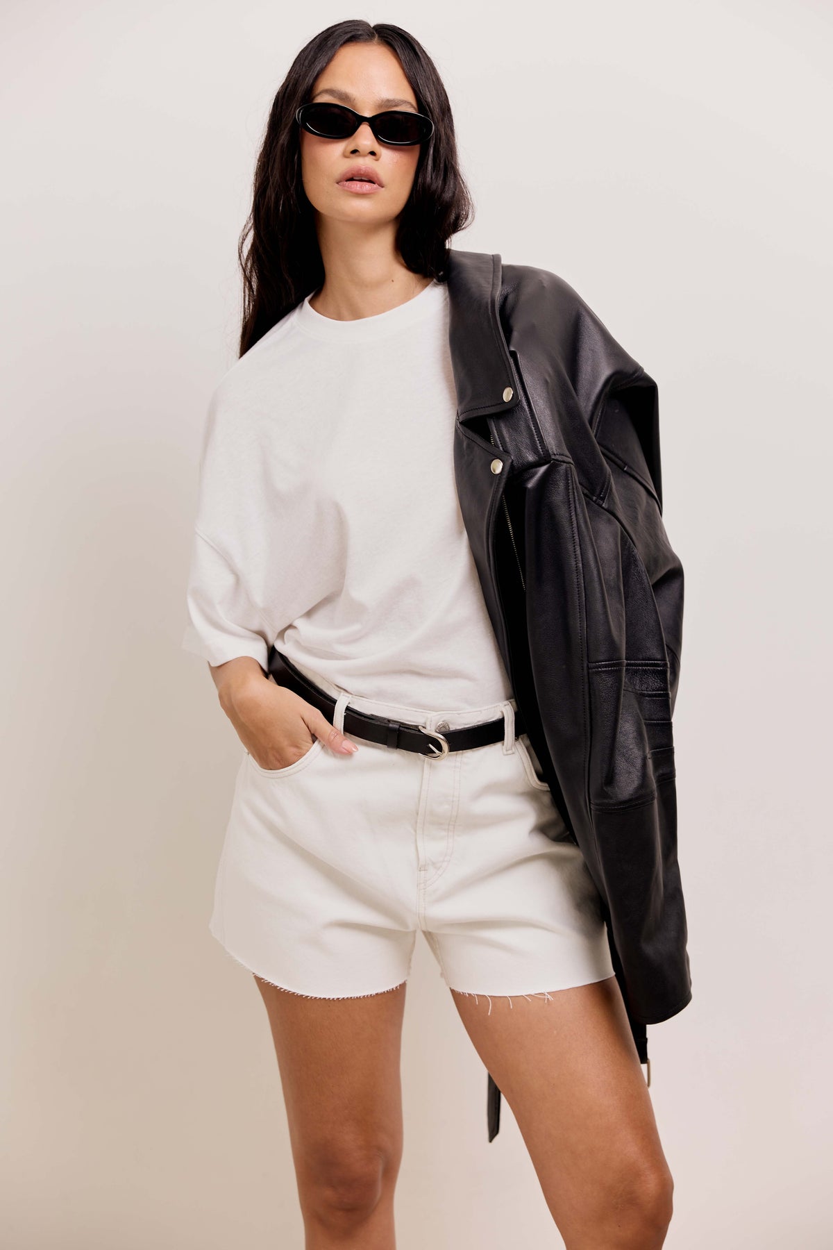 SHORTS 01 in WHITE