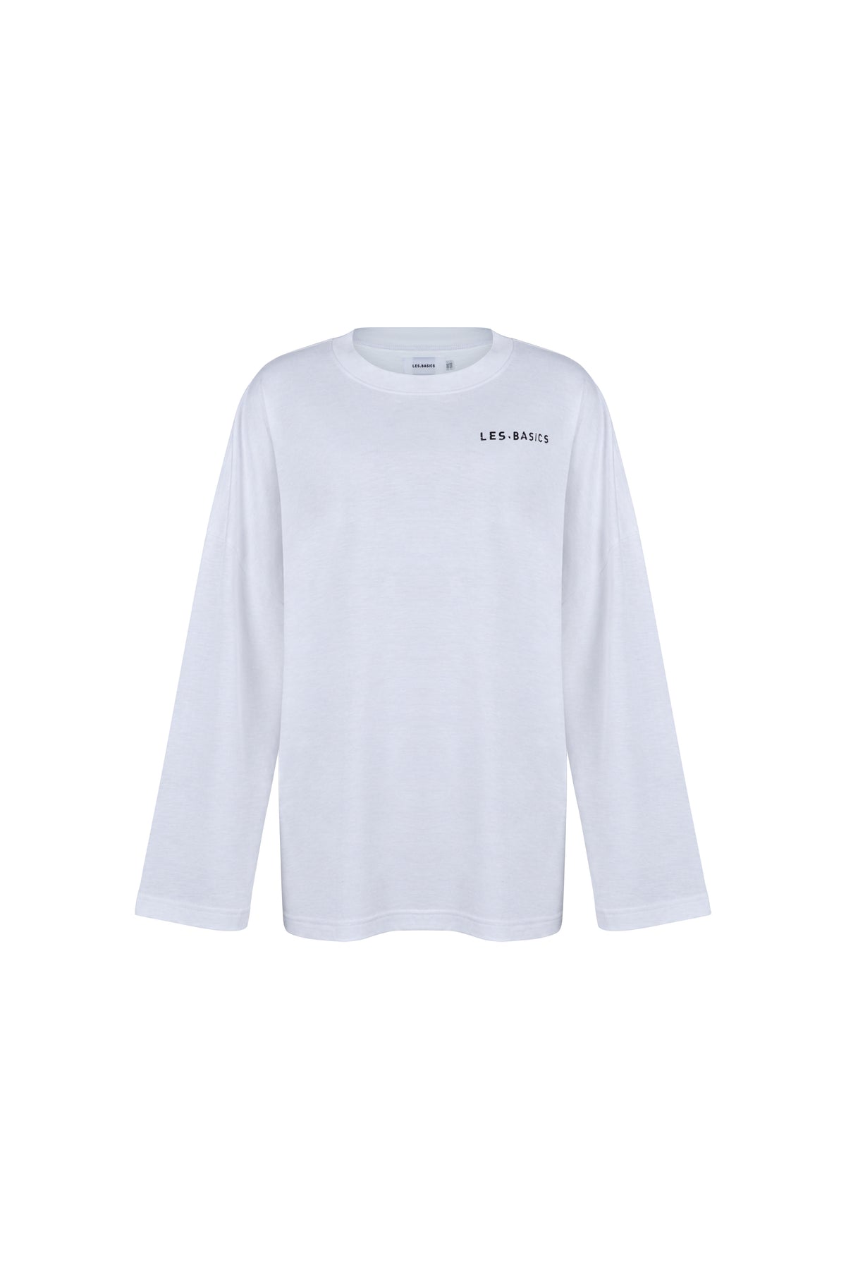 SPORTS LONG SLEEVE TEE in WHITE/PRINT