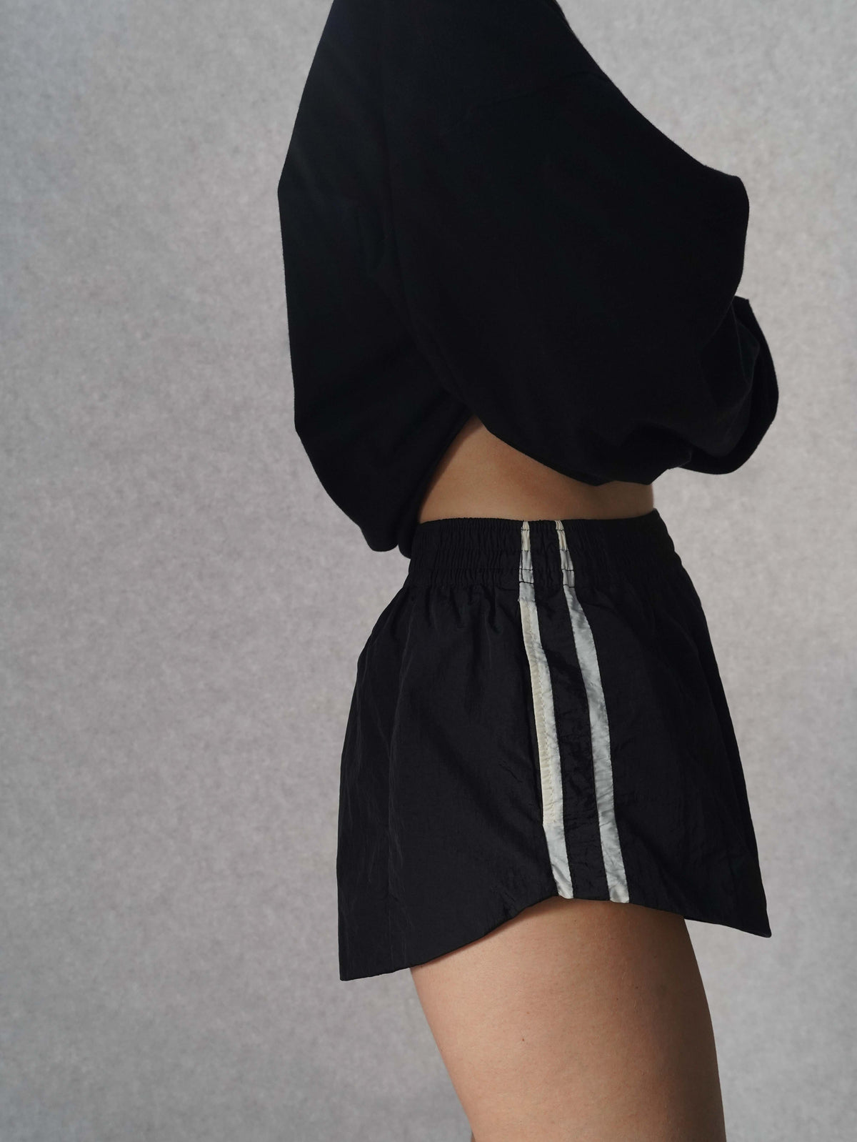 SPORTS MINI SHORTS 2.0 in BLACK