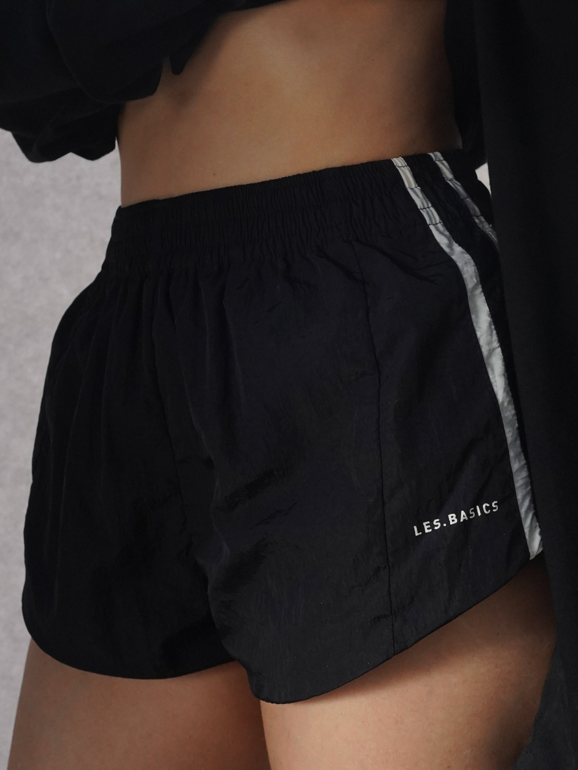 SPORTS MINI SHORTS 2.0 in BLACK