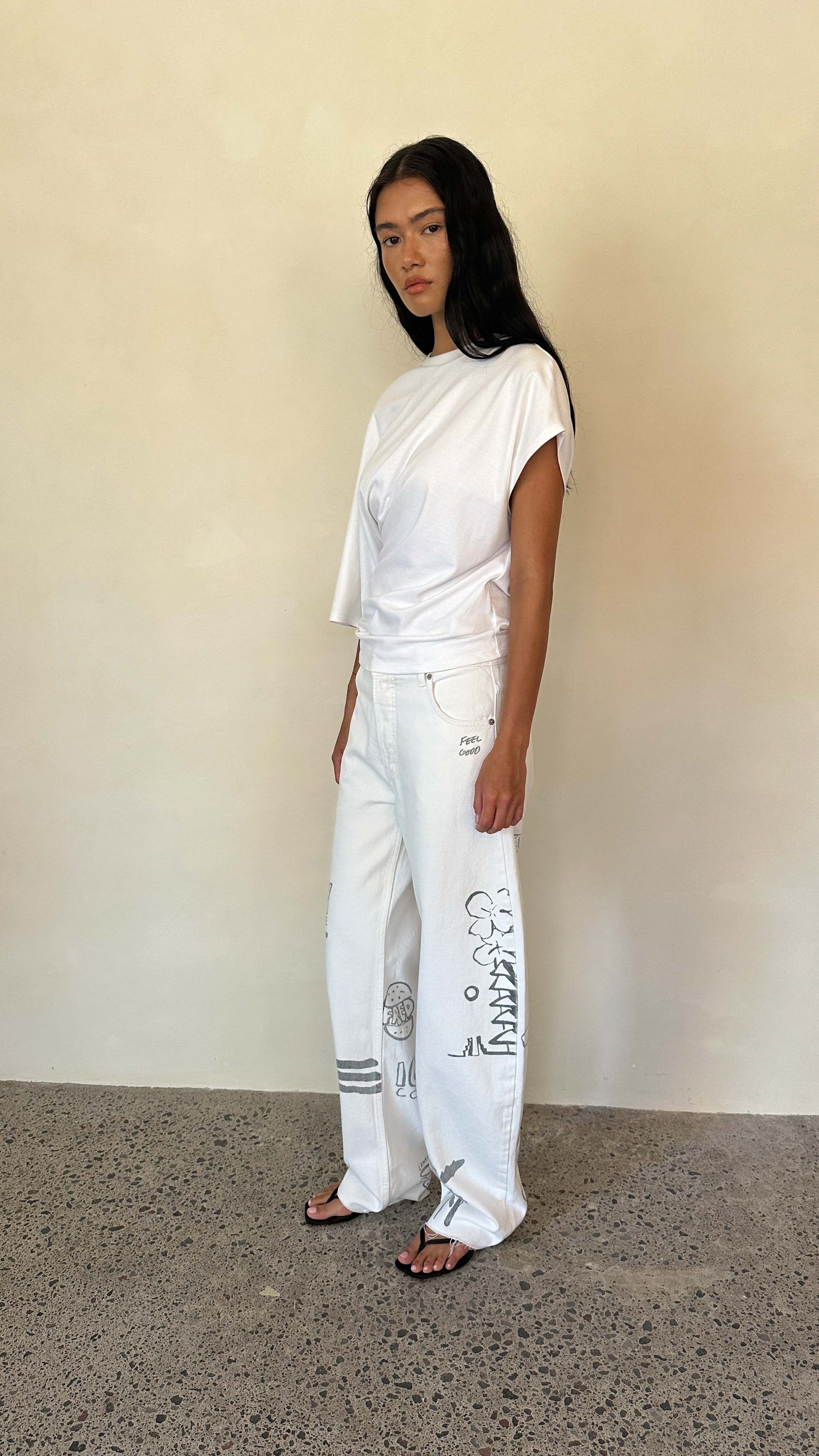 JEANS 03 10 YEARS in WHITE