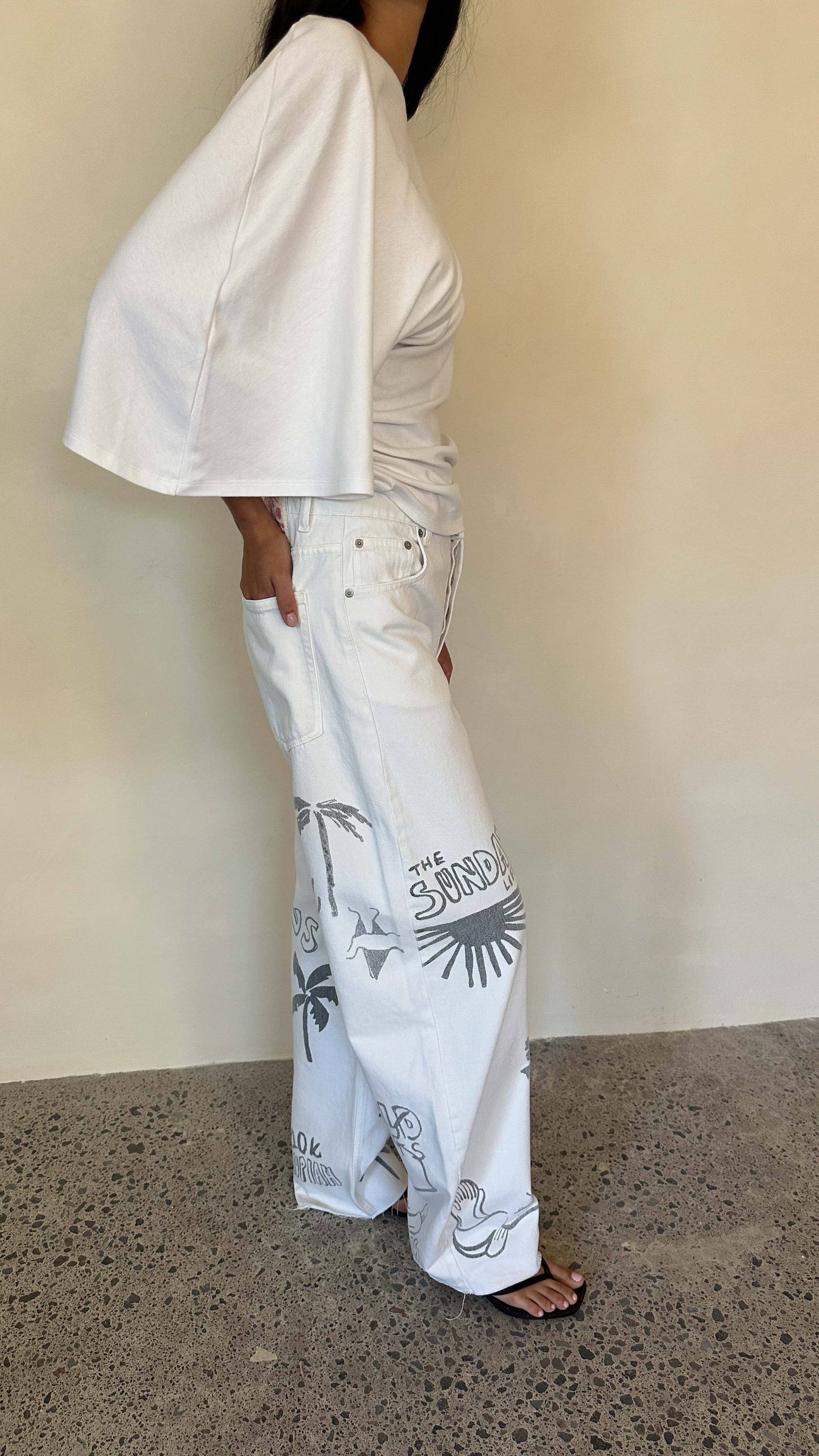 JEANS 03 10 YEARS in WHITE