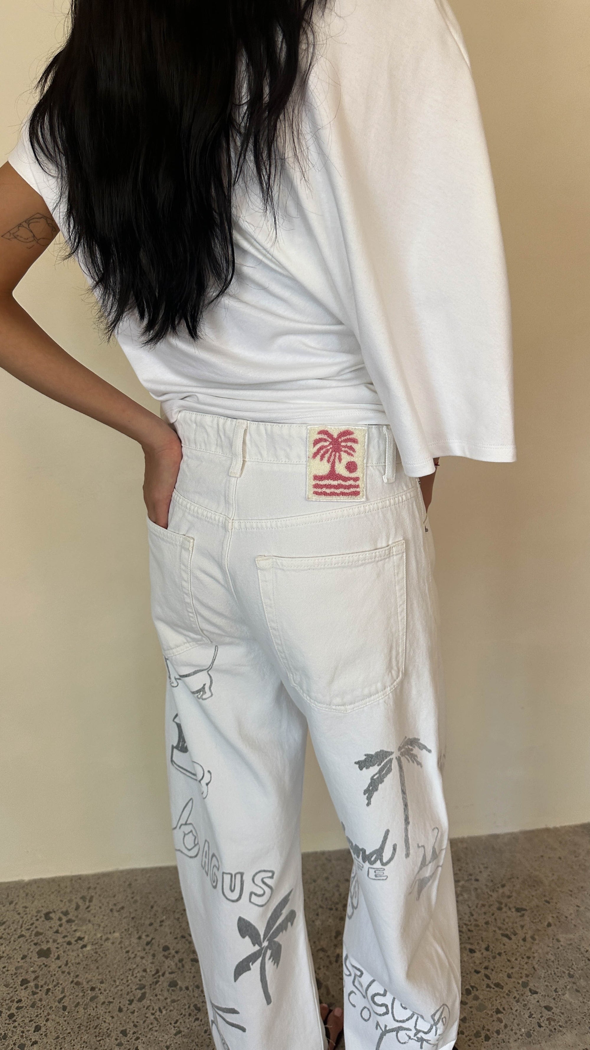 JEANS 03 10 YEARS in WHITE