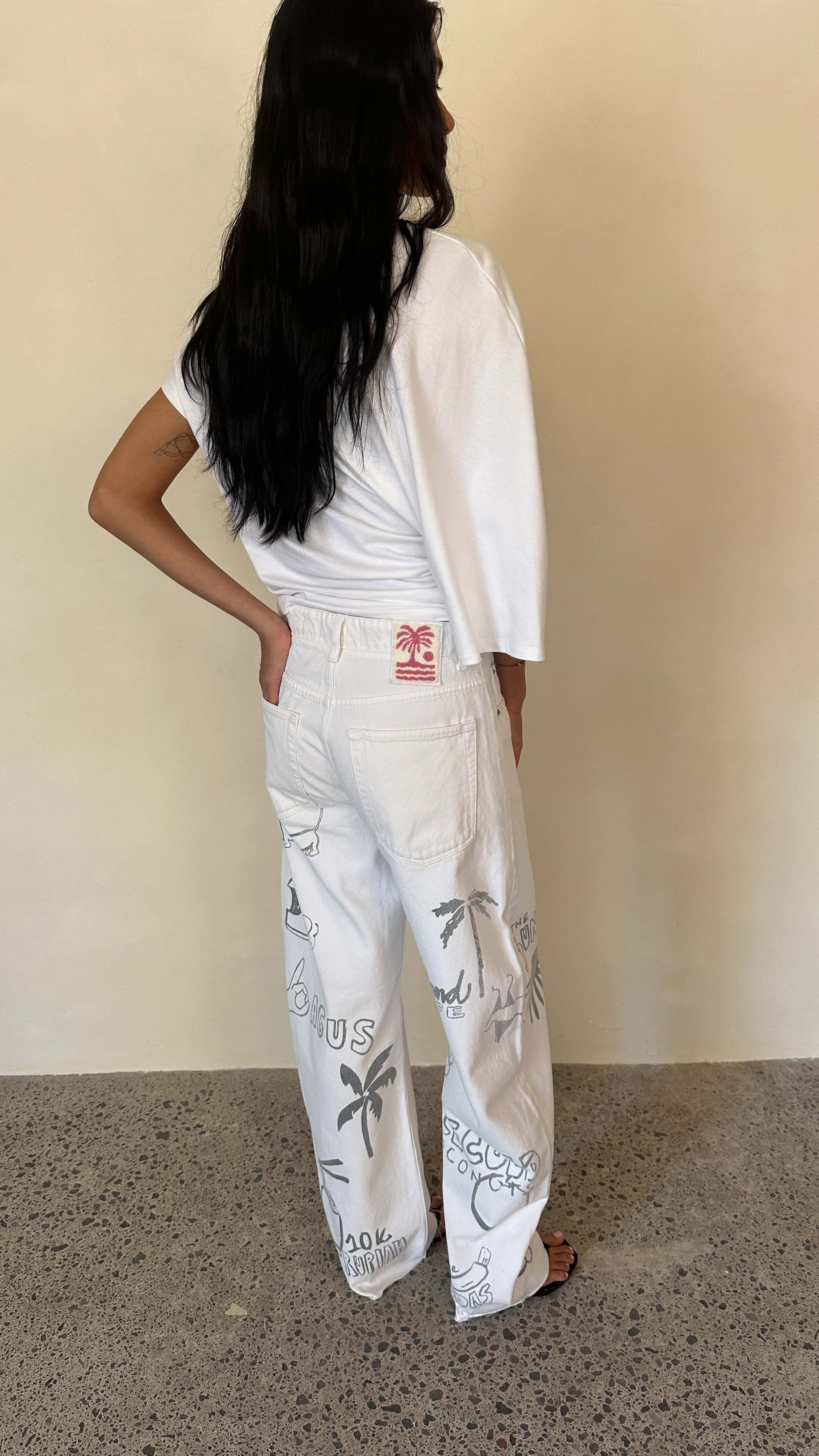 JEANS 03 10 YEARS in WHITE