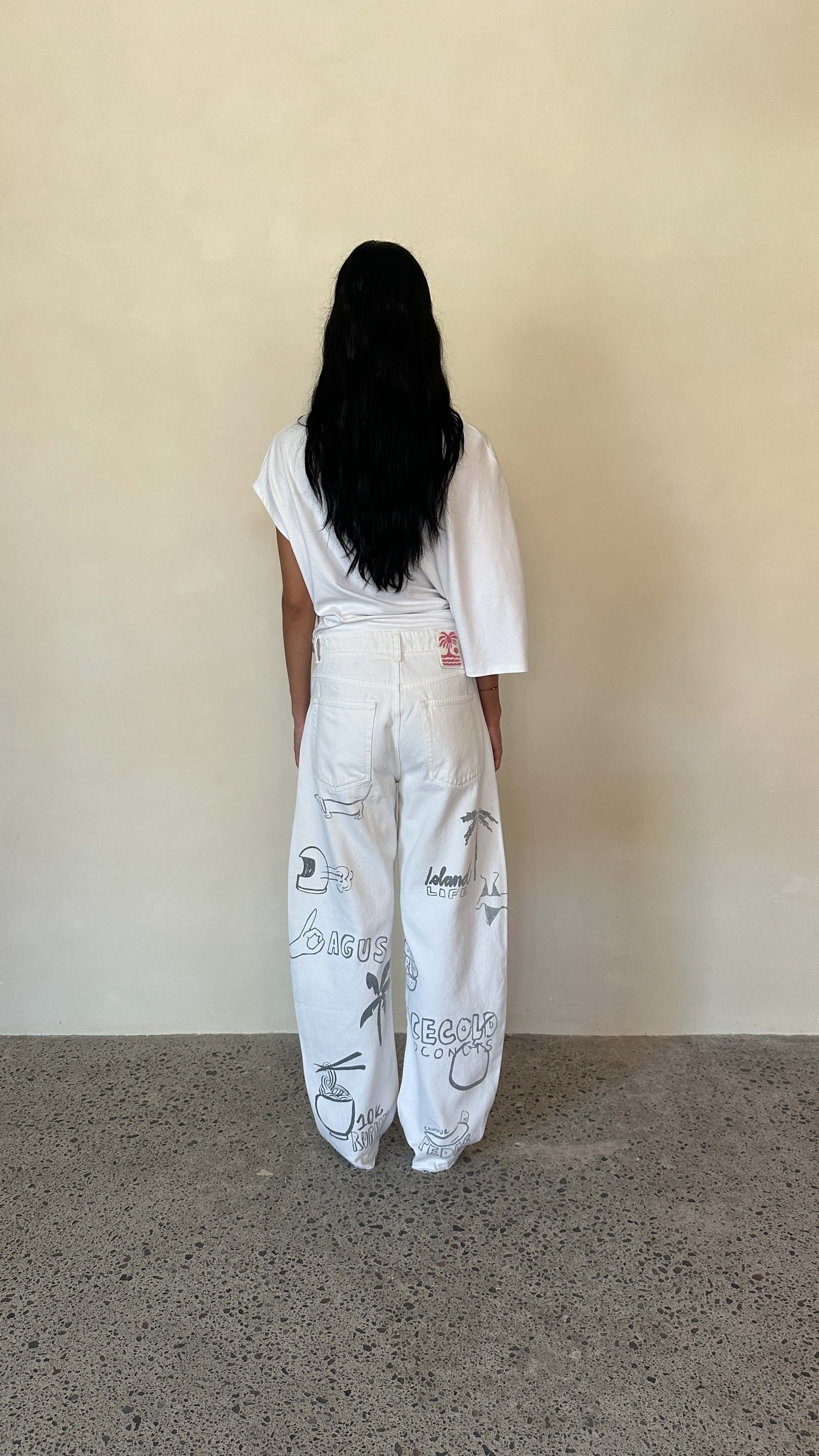 JEANS 03 10 YEARS in WHITE