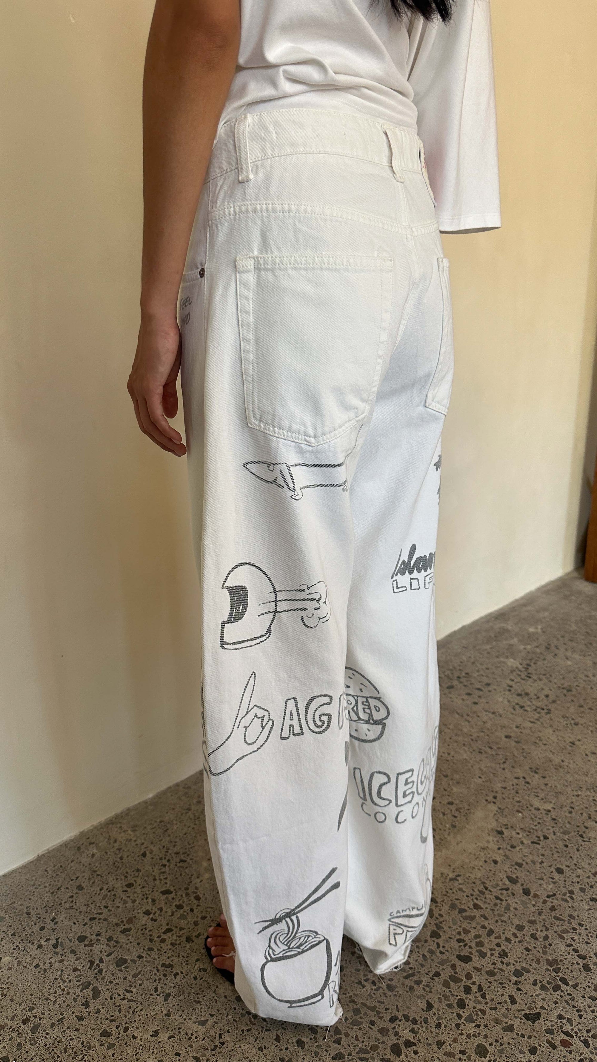 JEANS 03 10 YEARS in WHITE