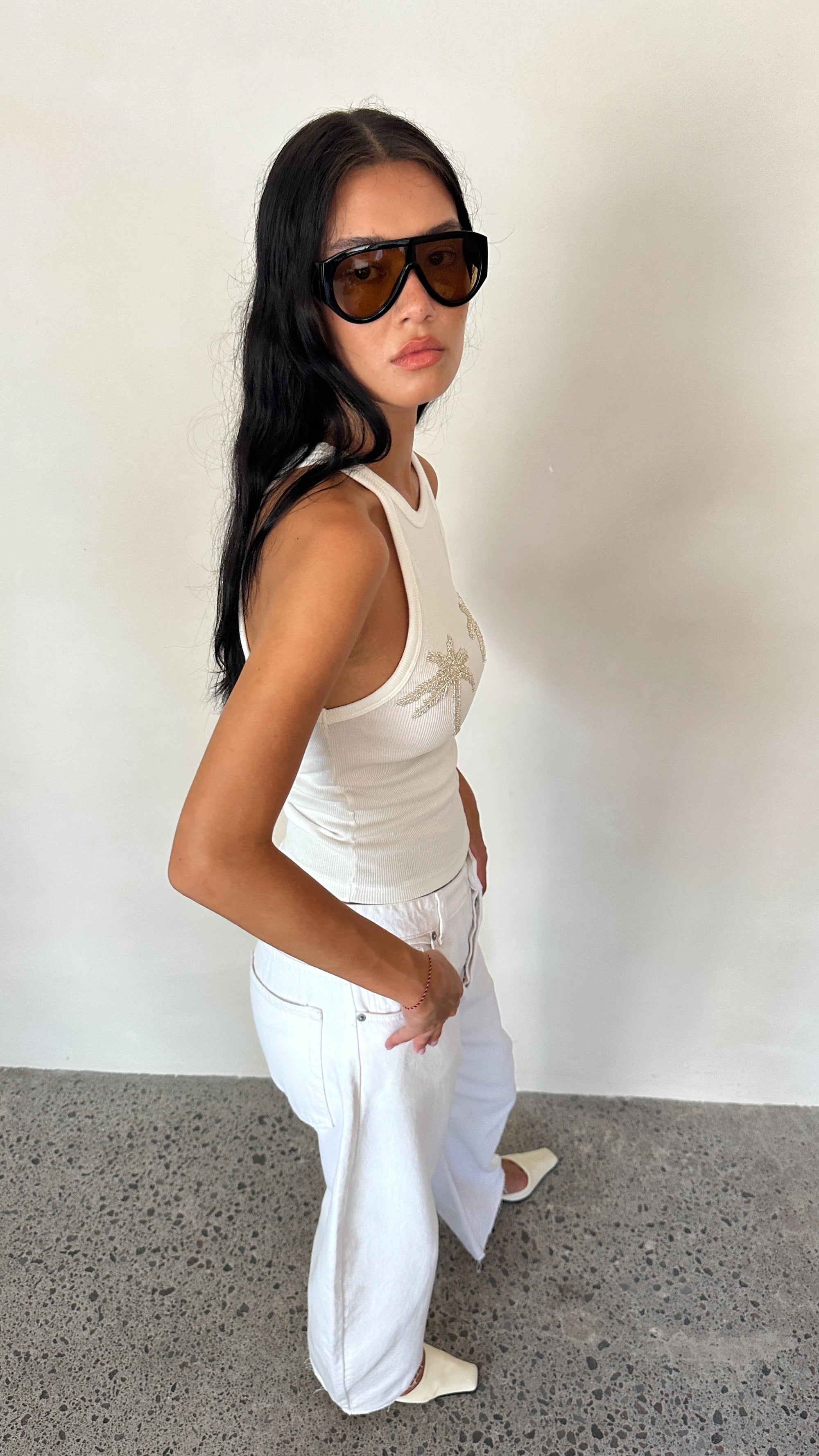 TANK TOP 10 YEARS in WHITE