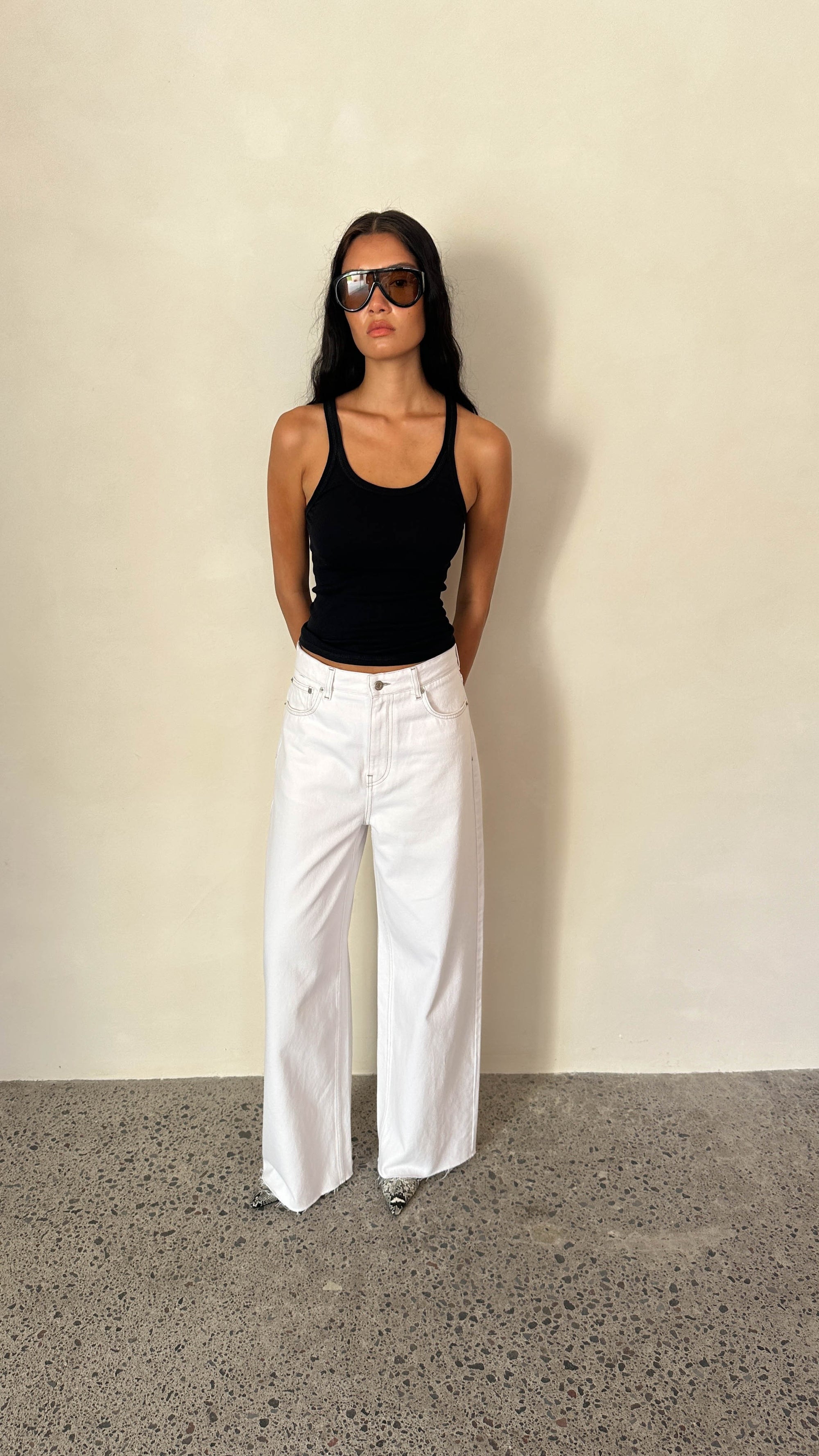 JEANS 02 in WHITE