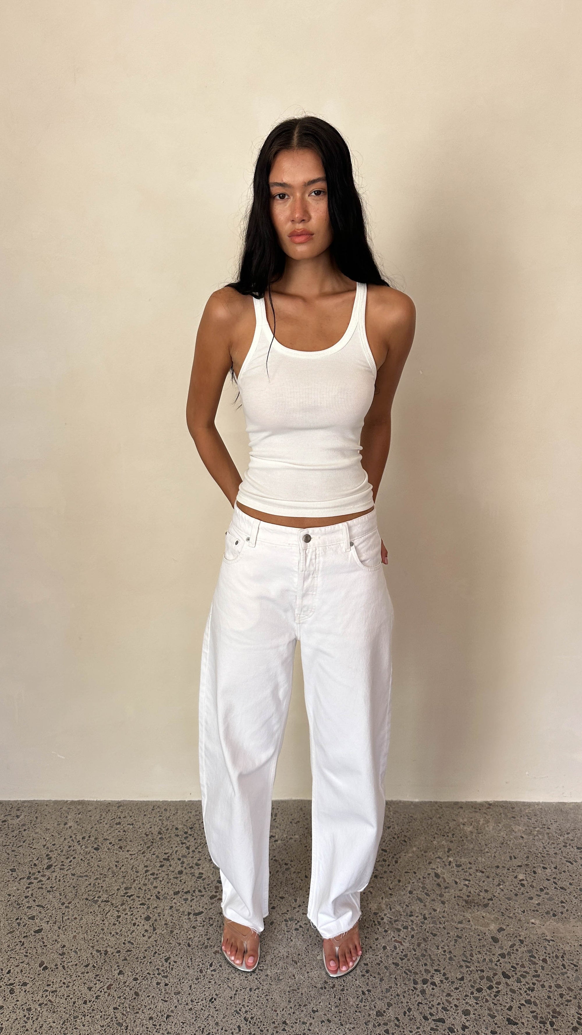 LIGHT TANK in OFFWHITE