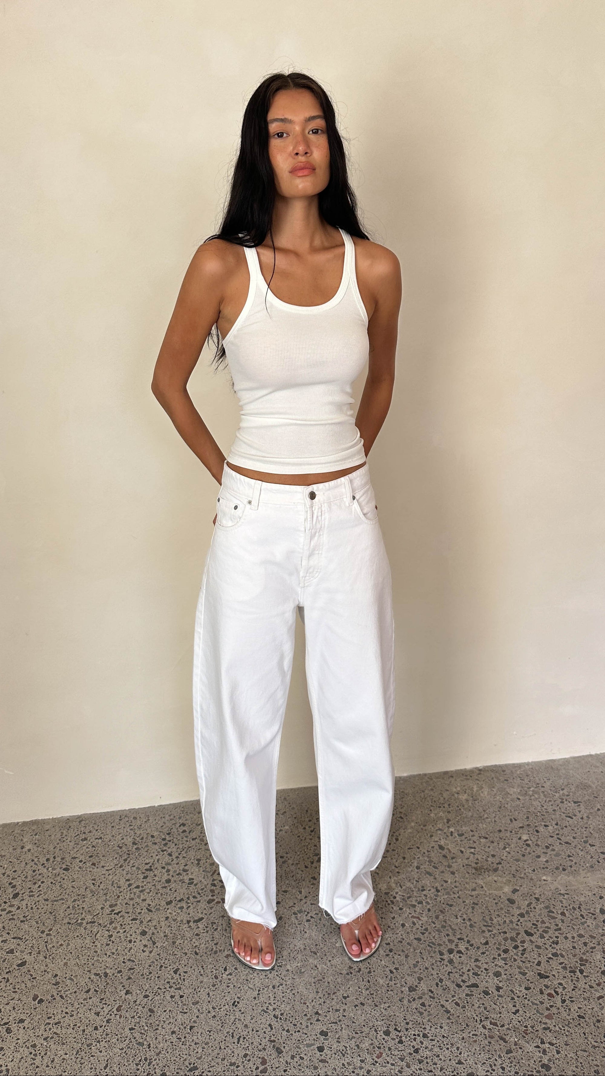 JEANS 03 in WHITE