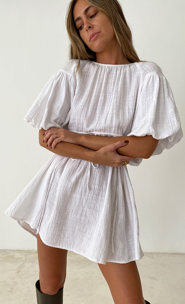 MULTIWAY DRESS in WHITE