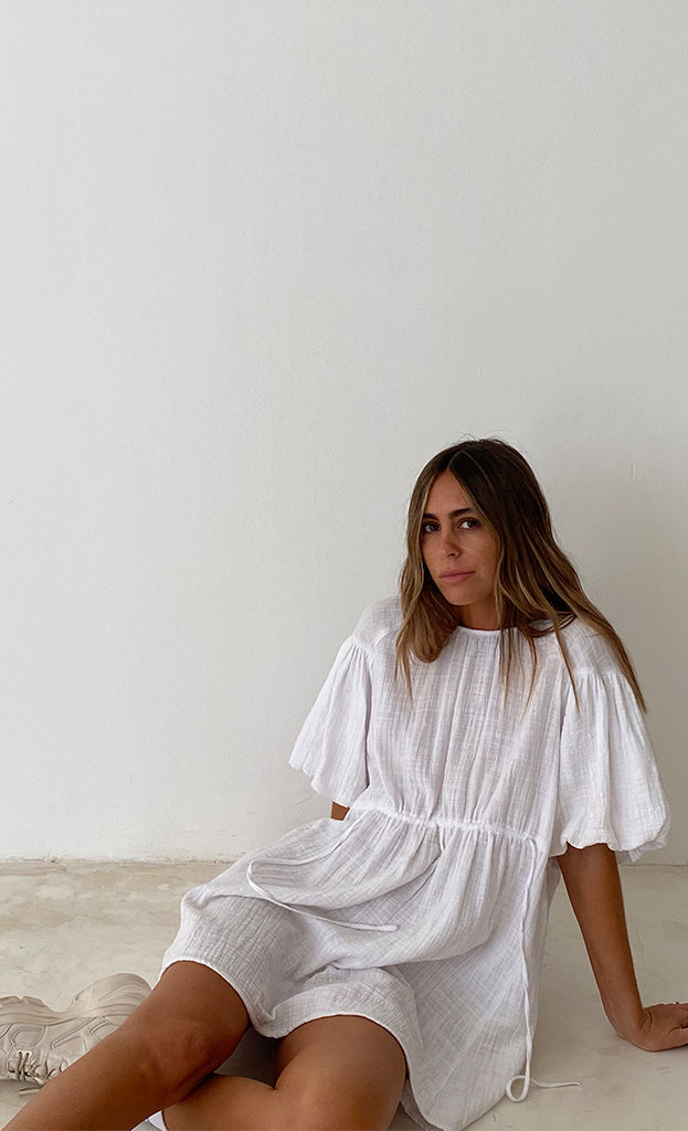 MULTIWAY DRESS in WHITE