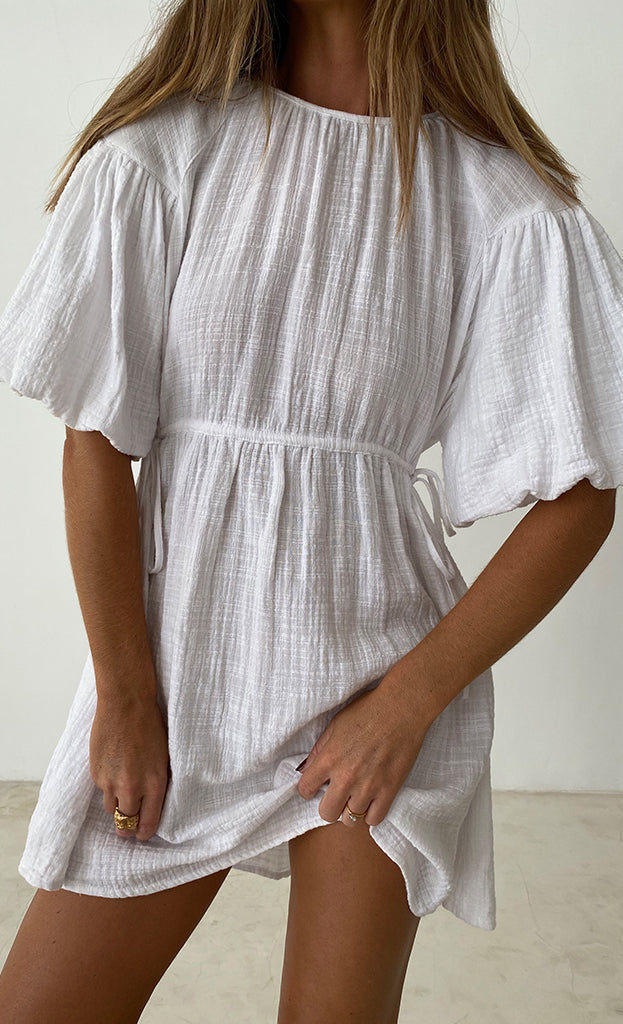 MULTIWAY DRESS in WHITE