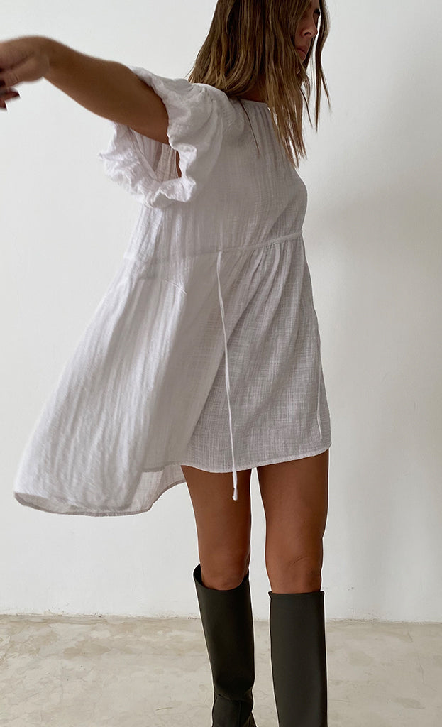 MULTIWAY DRESS in WHITE