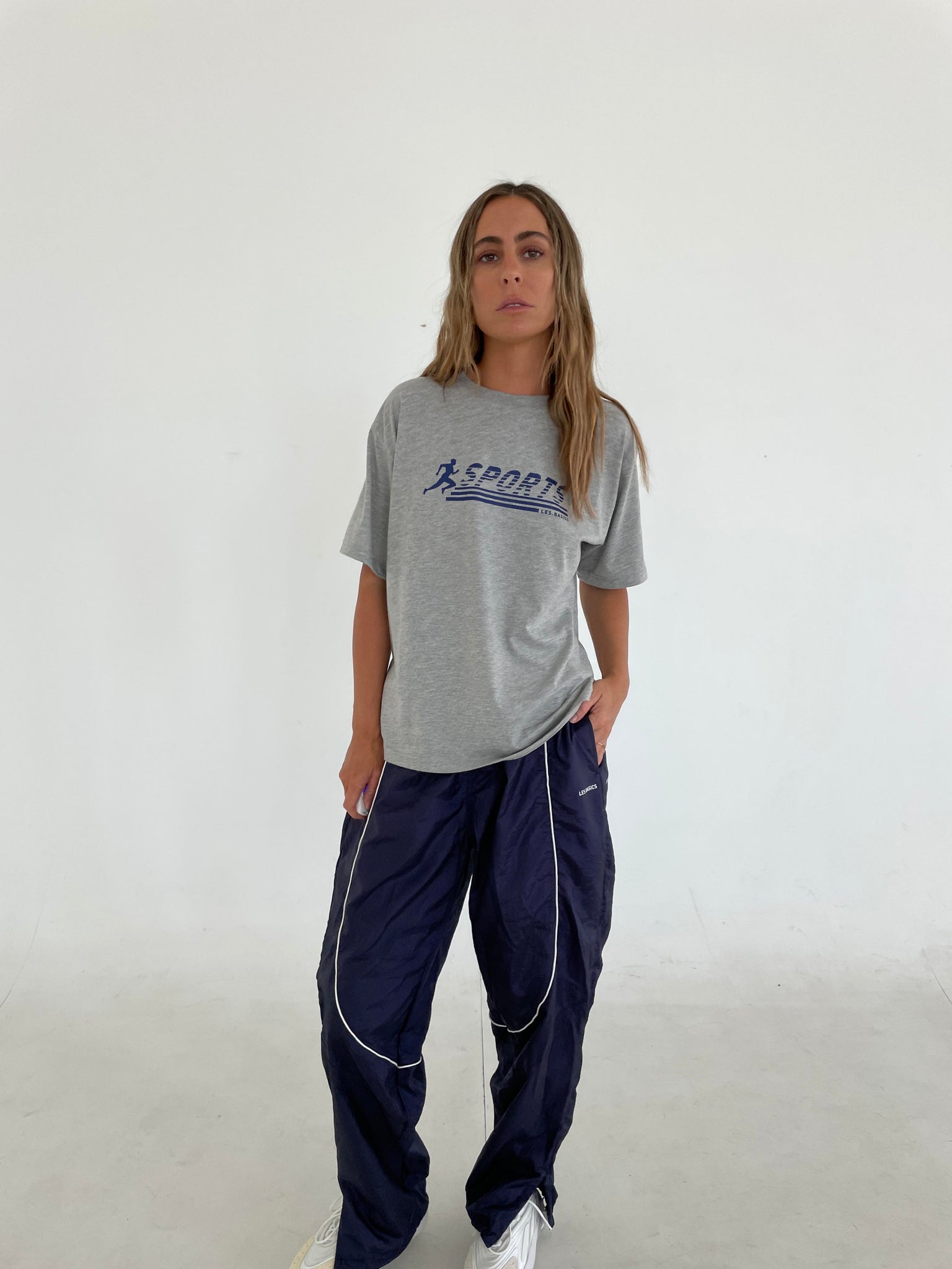 SPORTS PANTS in NAVY