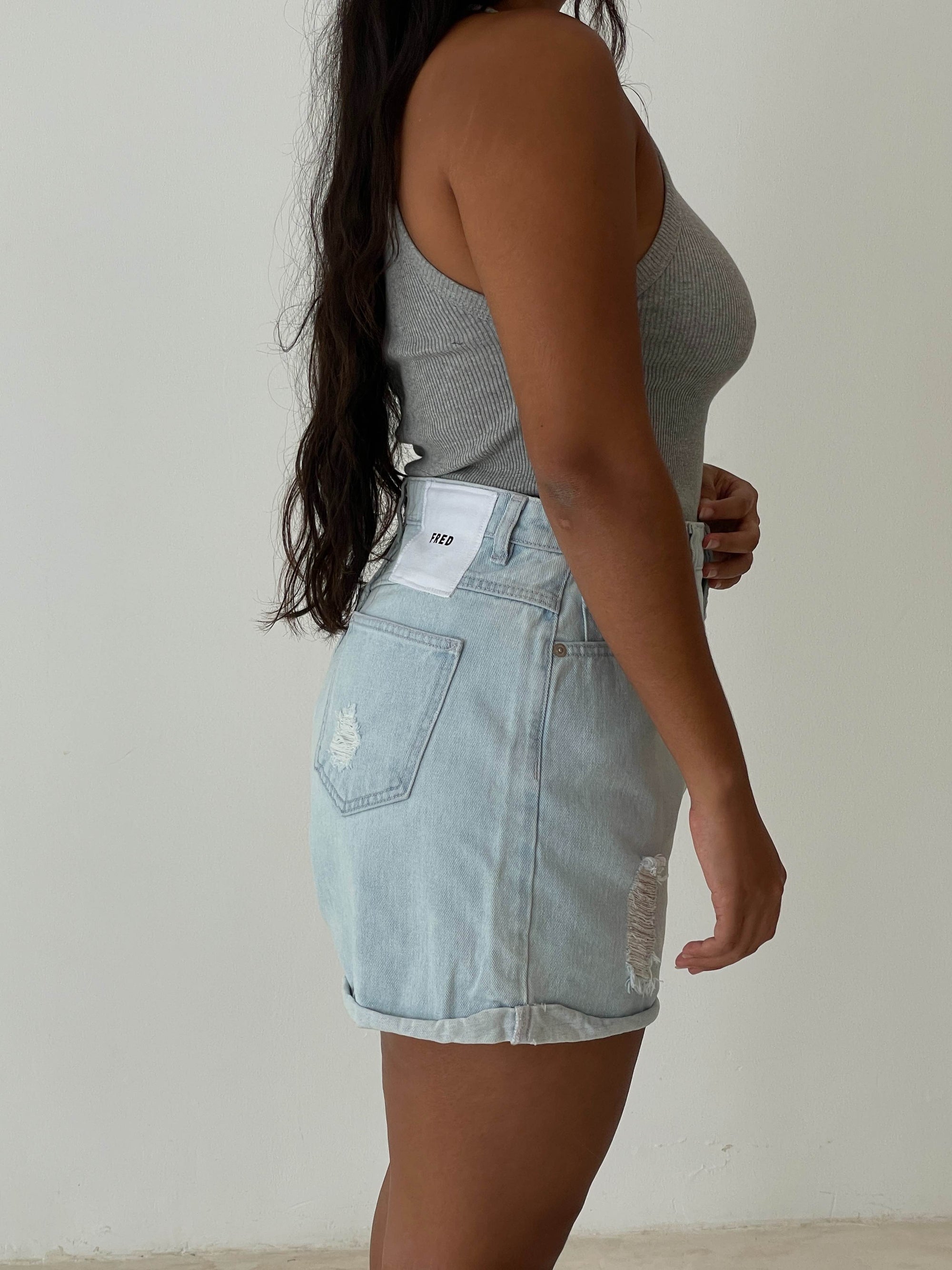 TANK TOP in HEATHER GREY