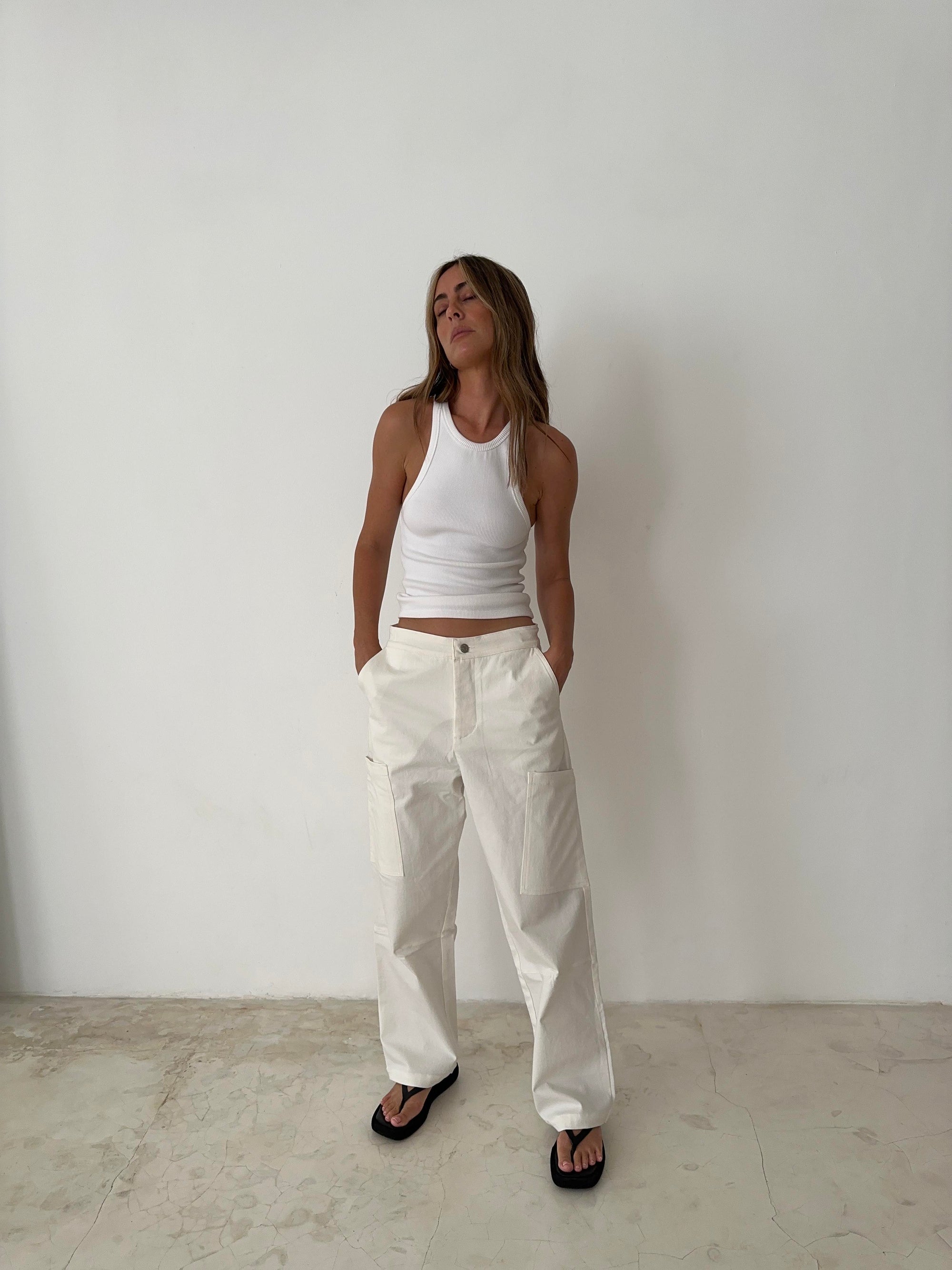 TANK TOP in WHITE