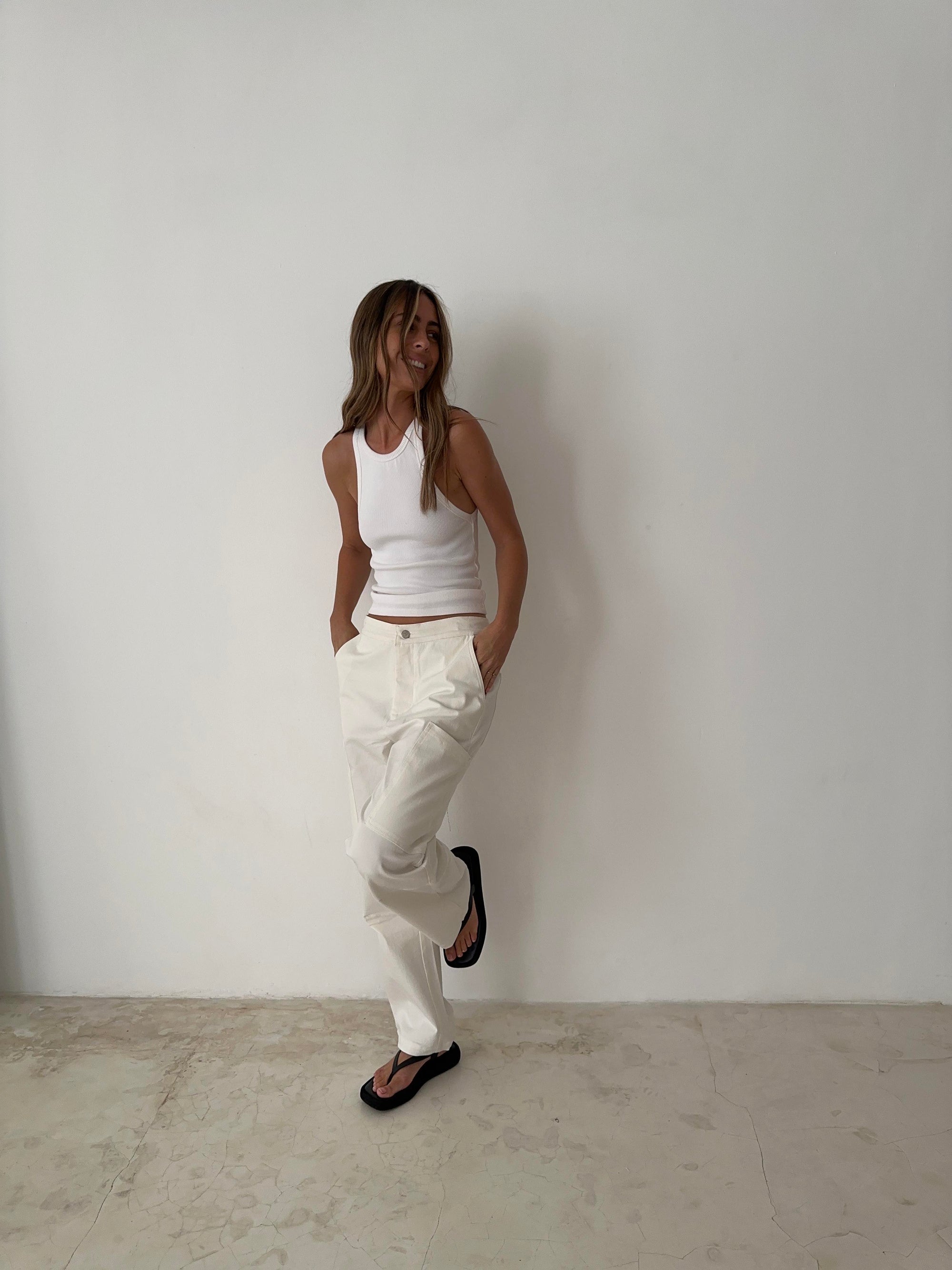 TANK TOP in WHITE