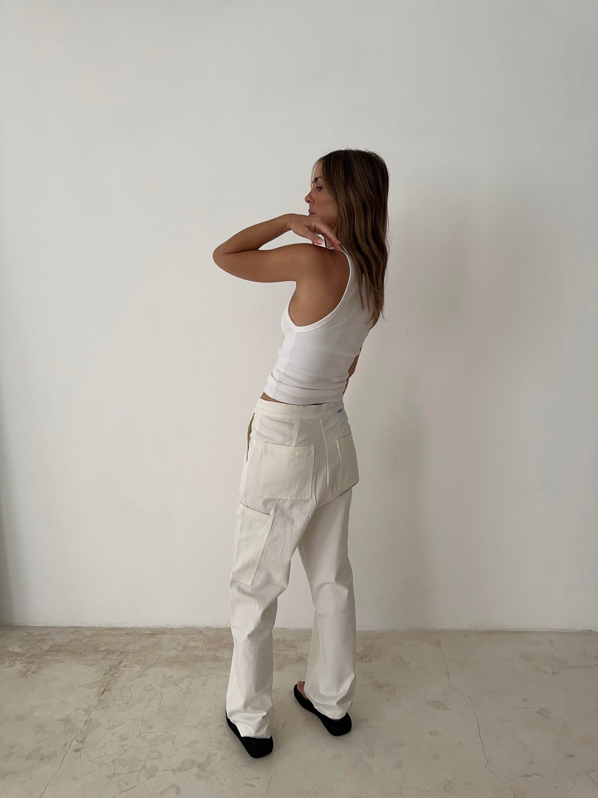 TANK TOP in WHITE