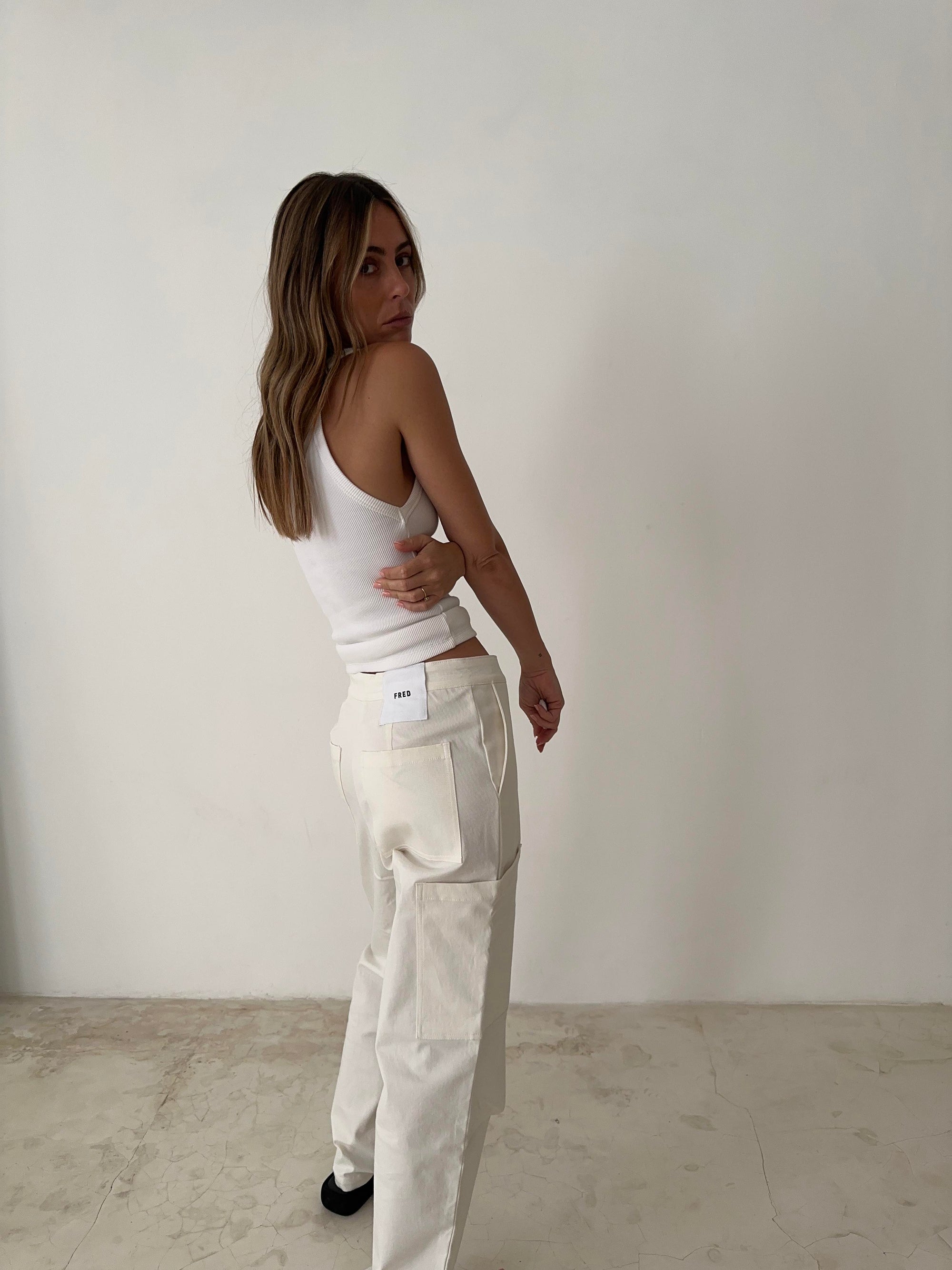 TANK TOP in WHITE