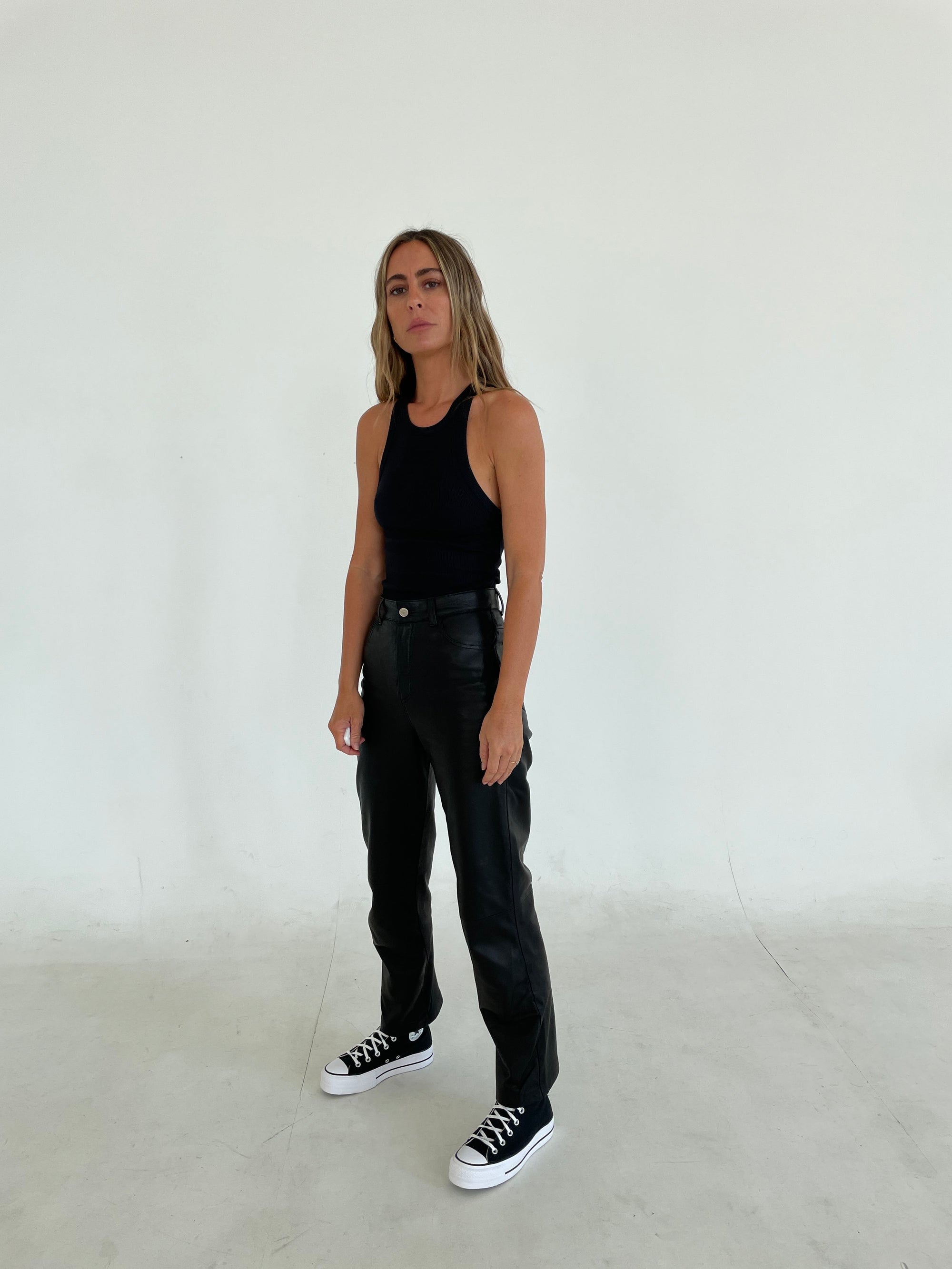 TANK TOP in BLACK