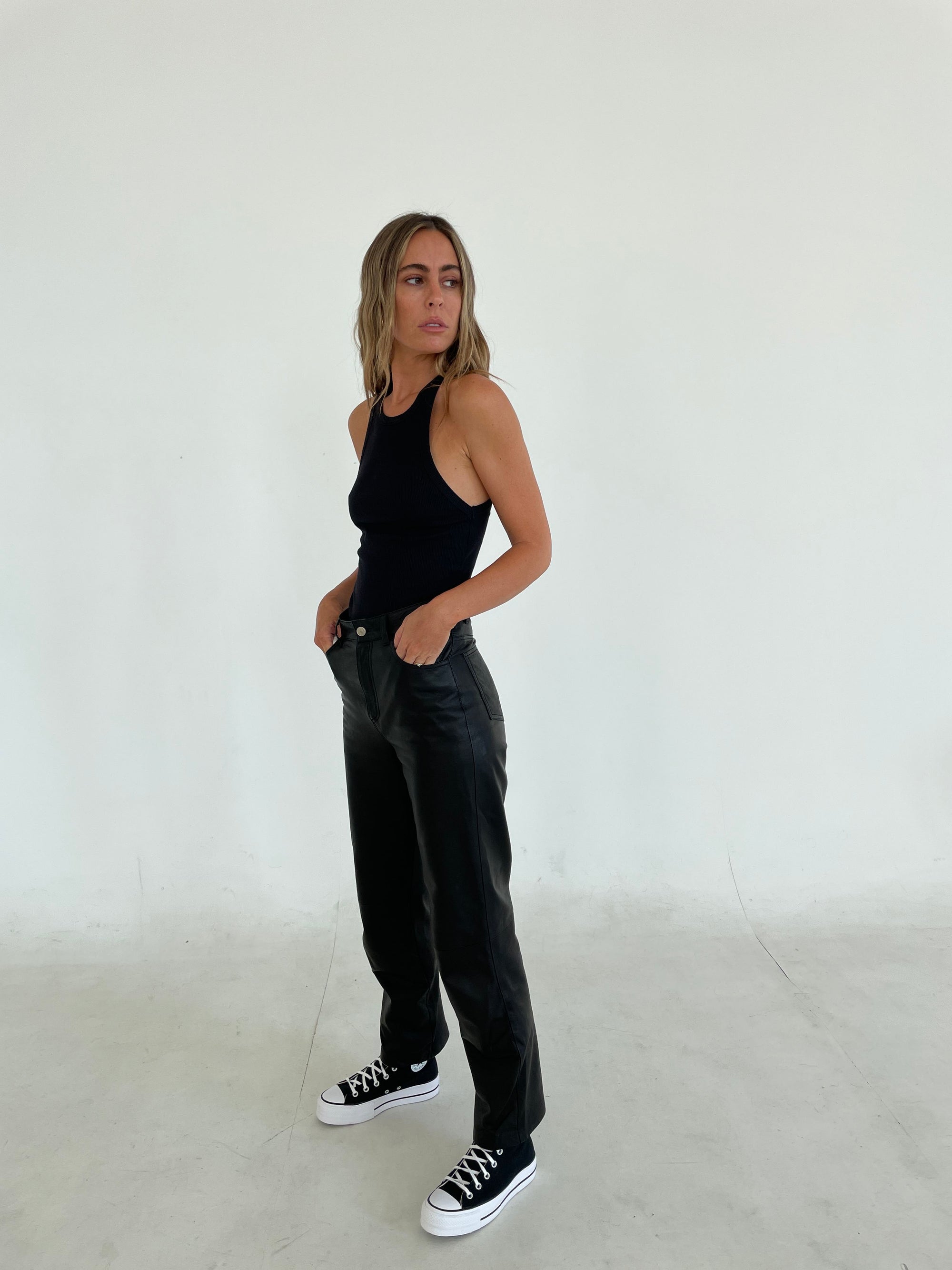 TANK TOP in BLACK