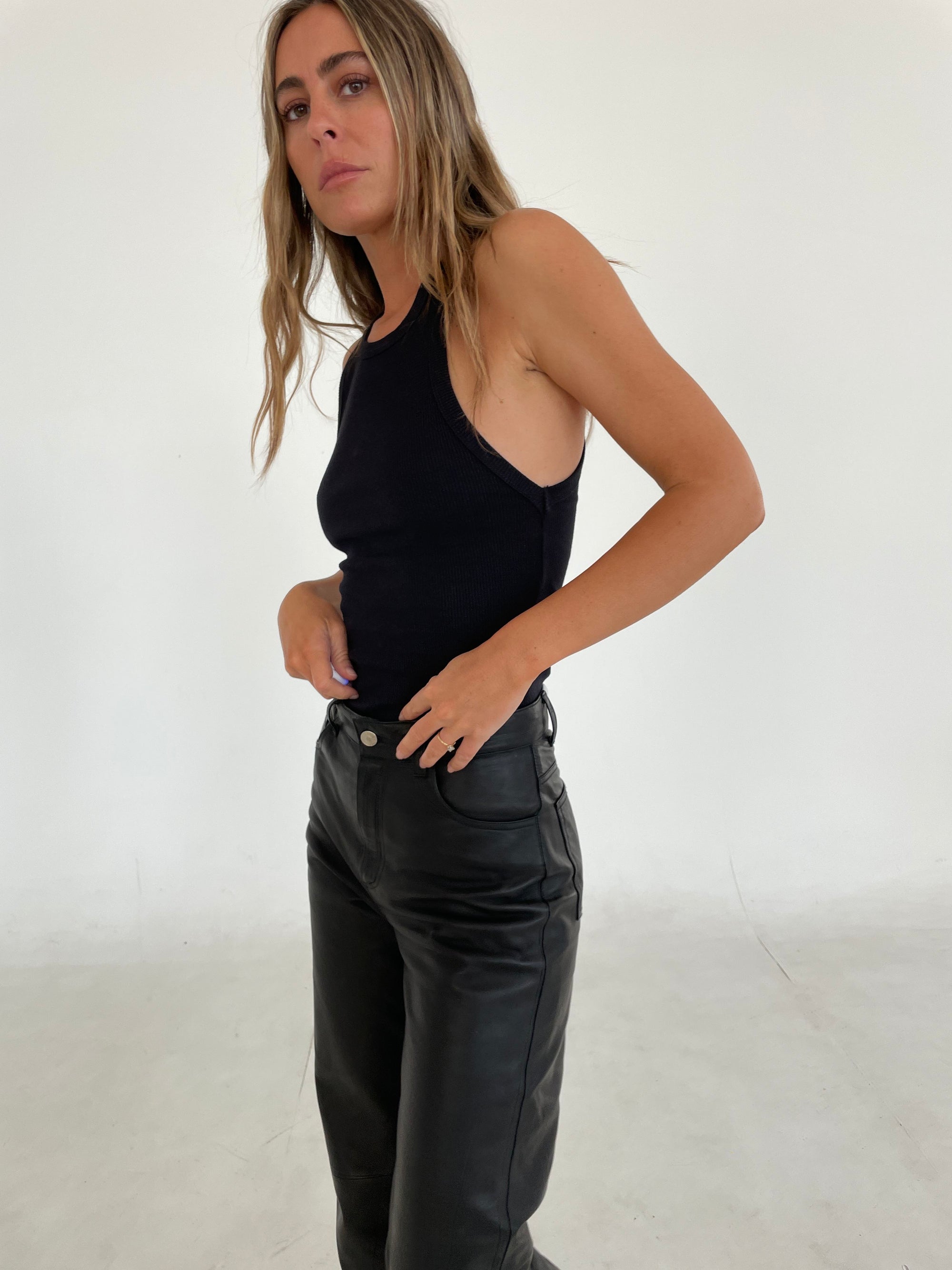 TANK TOP in BLACK