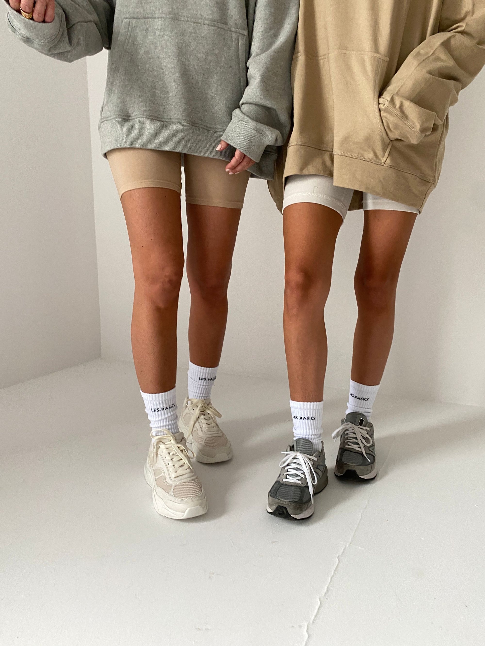 3 PACK BASIC SOCKS in WHITE